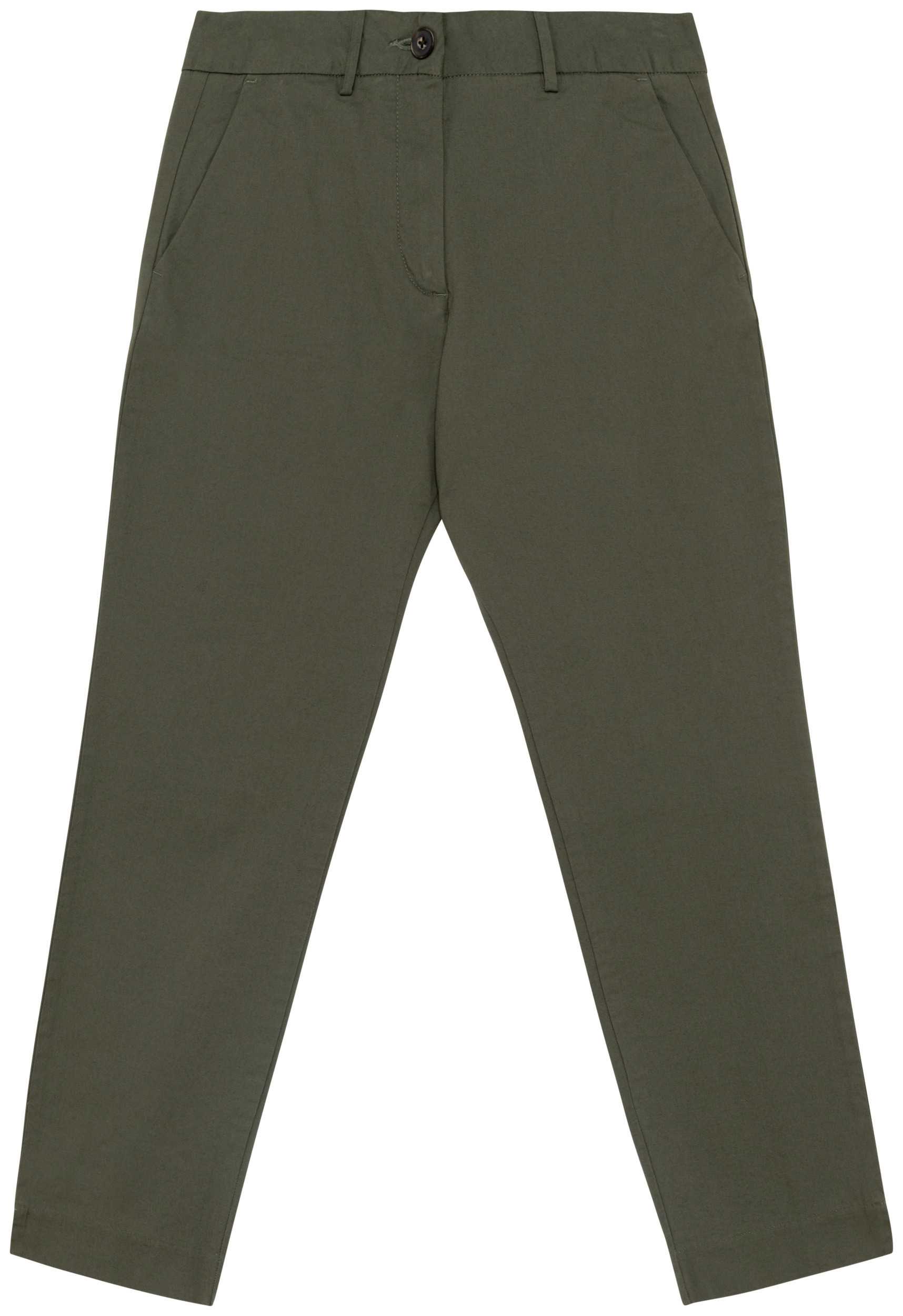 Pantalón chino 7/8 ecorresponsable mujer Organic Khaki