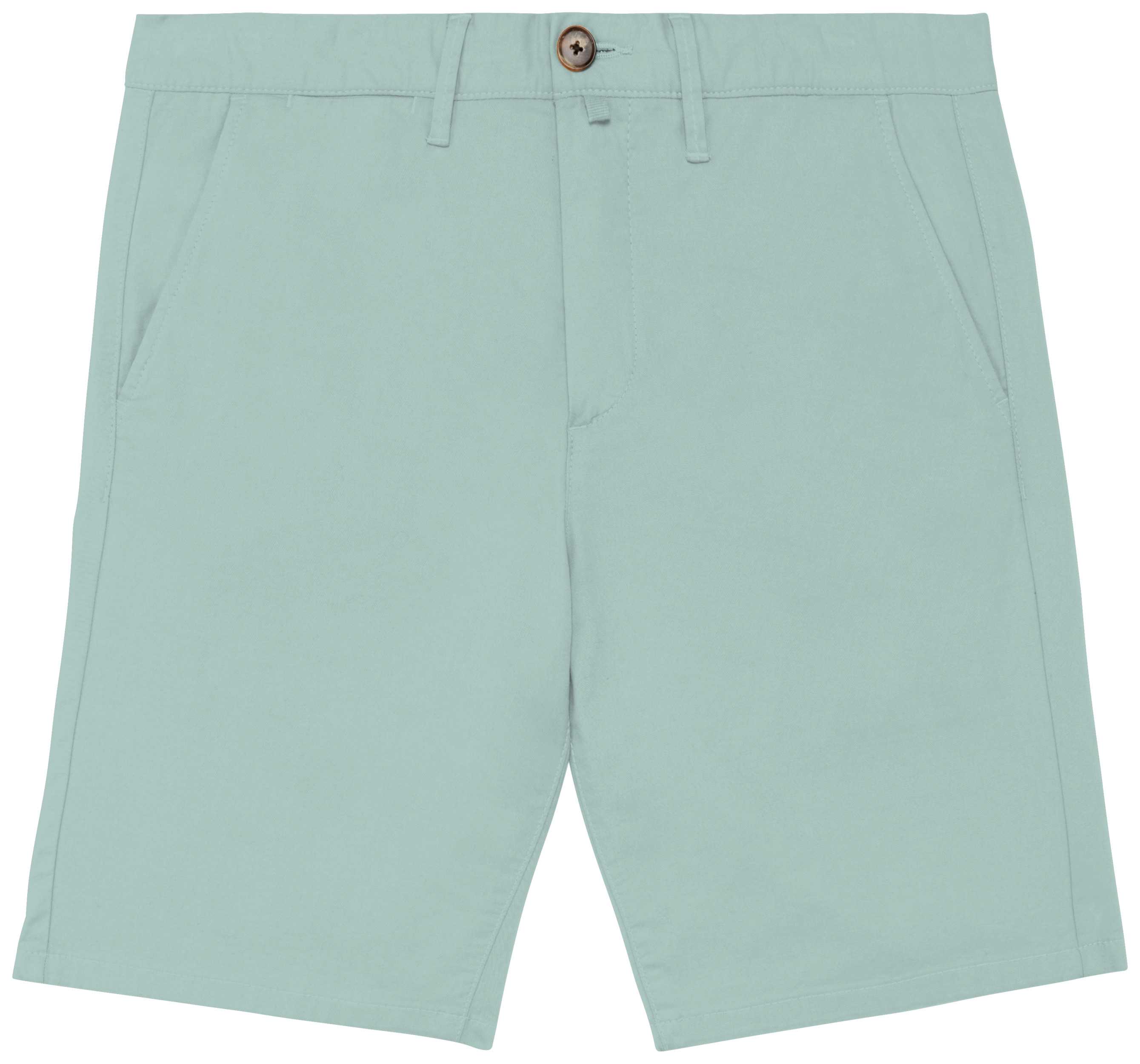 Bermuda chino ecorresponsable hombre Jade Green