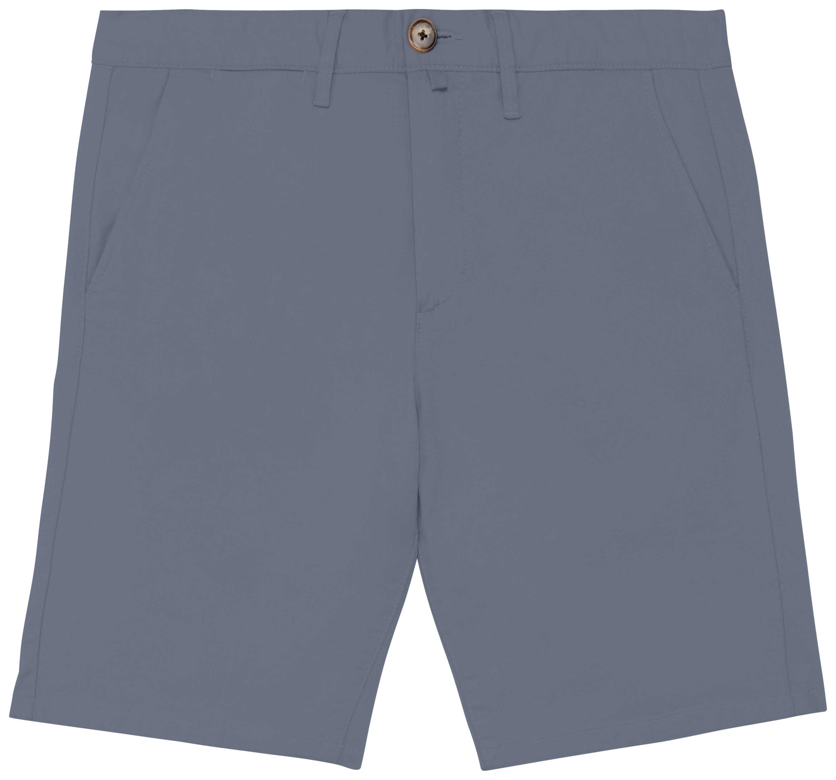Bermuda chino ecorresponsable hombre Mineral Grey
