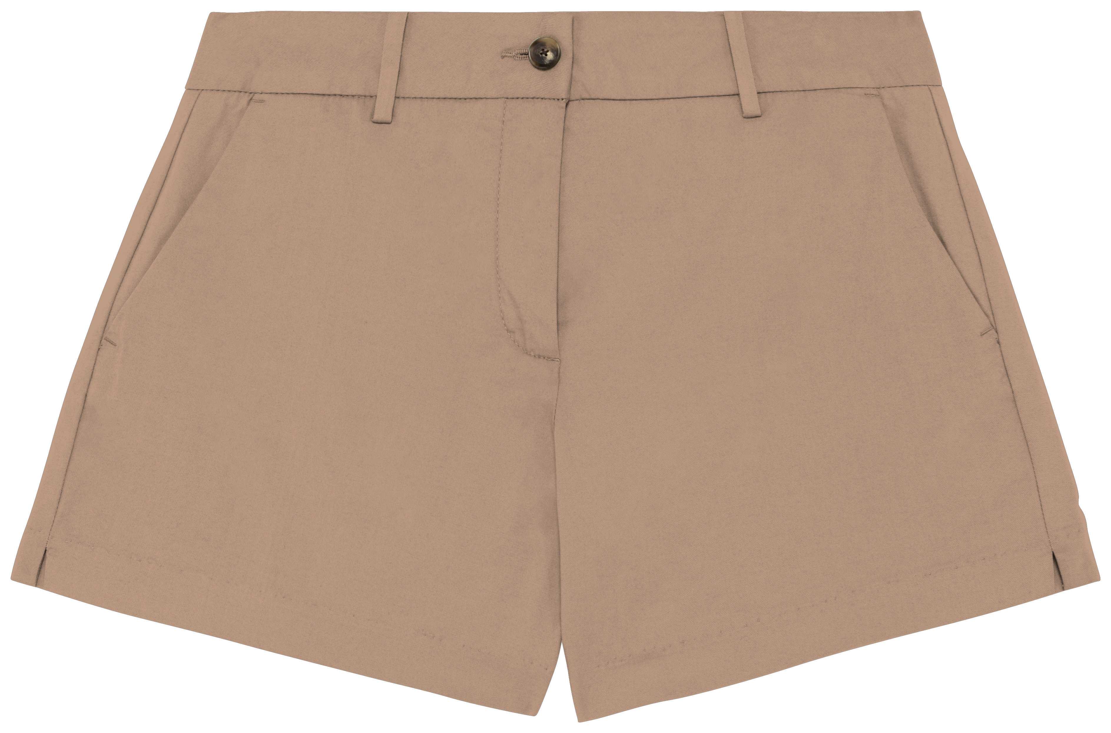 Bermuda chino ecorresponsable mujer Wet Sand