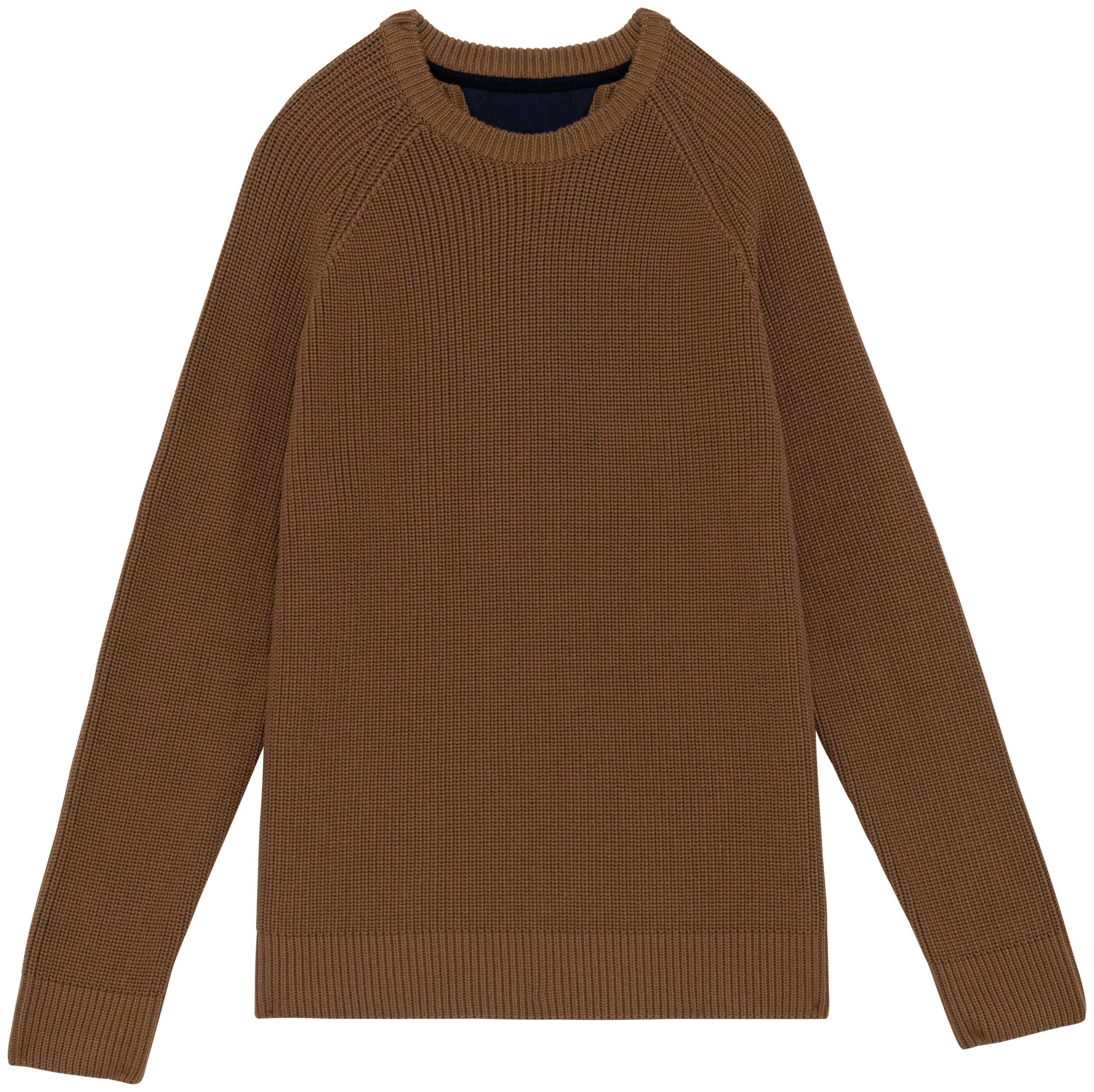 Jersey ecorresponsable de punto grueso hombre Toffee