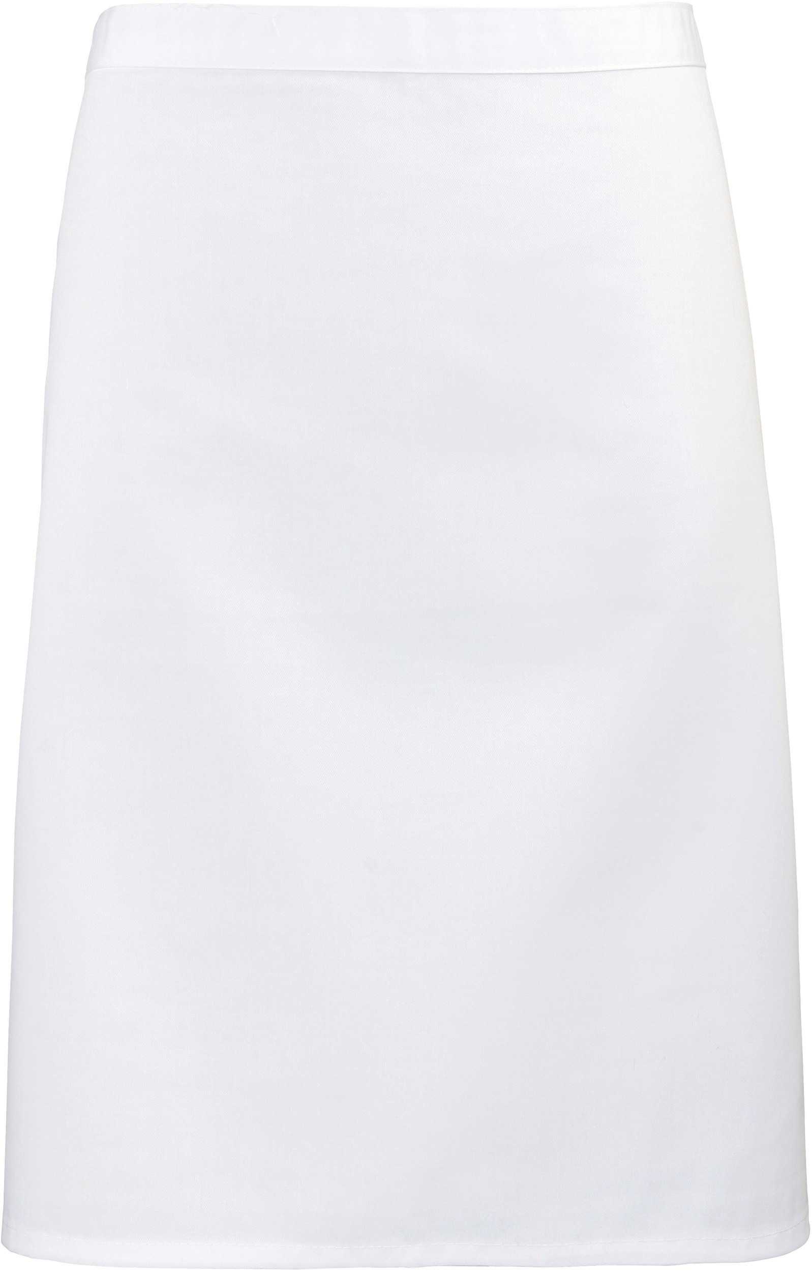 Delantal Semi-largo «Colours» White