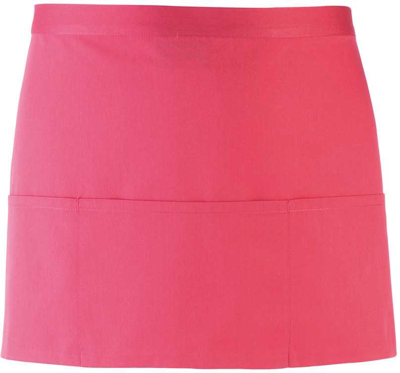 Delantal «Colours» con 3 bolsillos Fuchsia