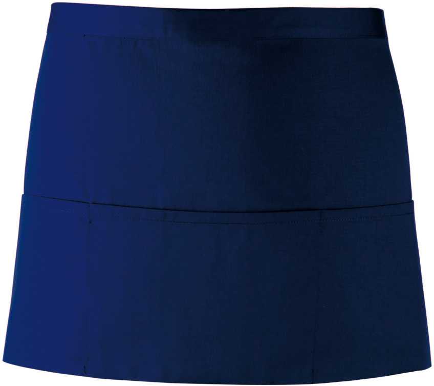 Delantal «Colours» con 3 bolsillos Navy