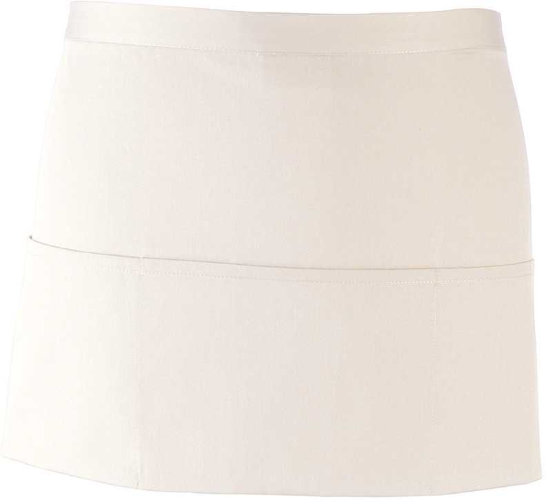 Delantal «Colours» con 3 bolsillos White