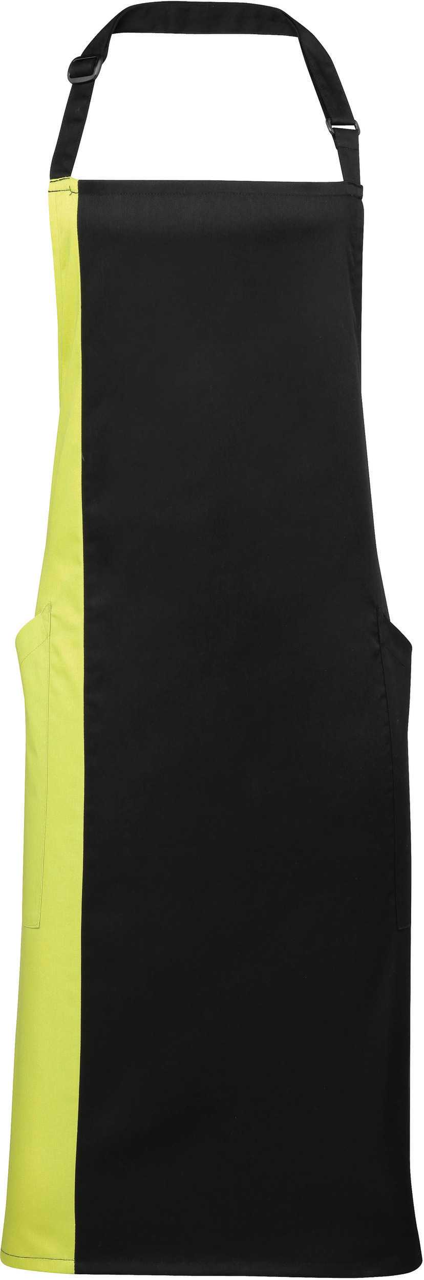 Delantal Bicolor Black / Lime