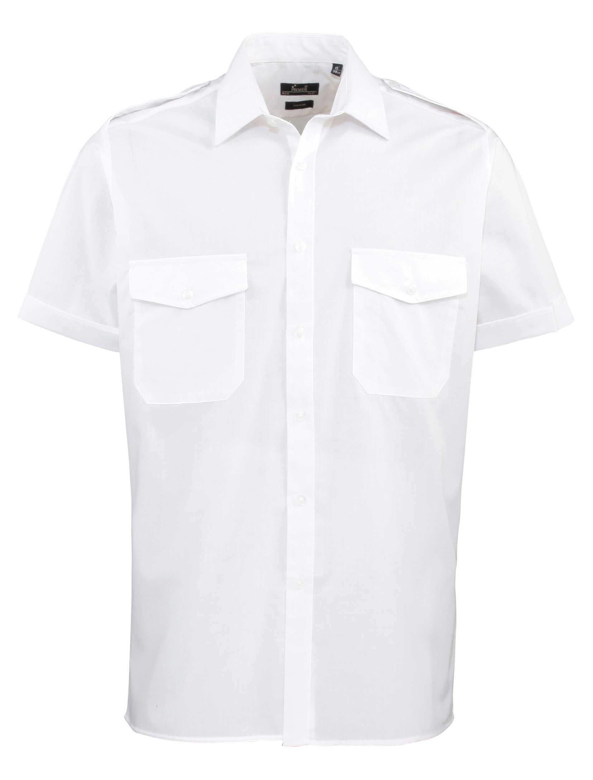 Camisa Piloto hombre White