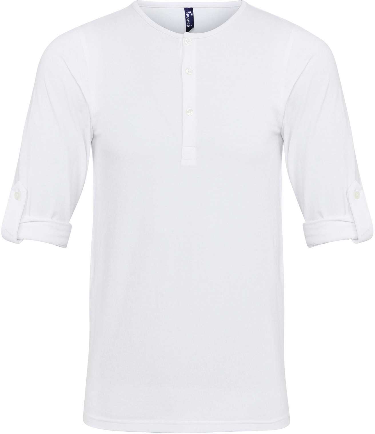 Camiseta «Long John» hombre White