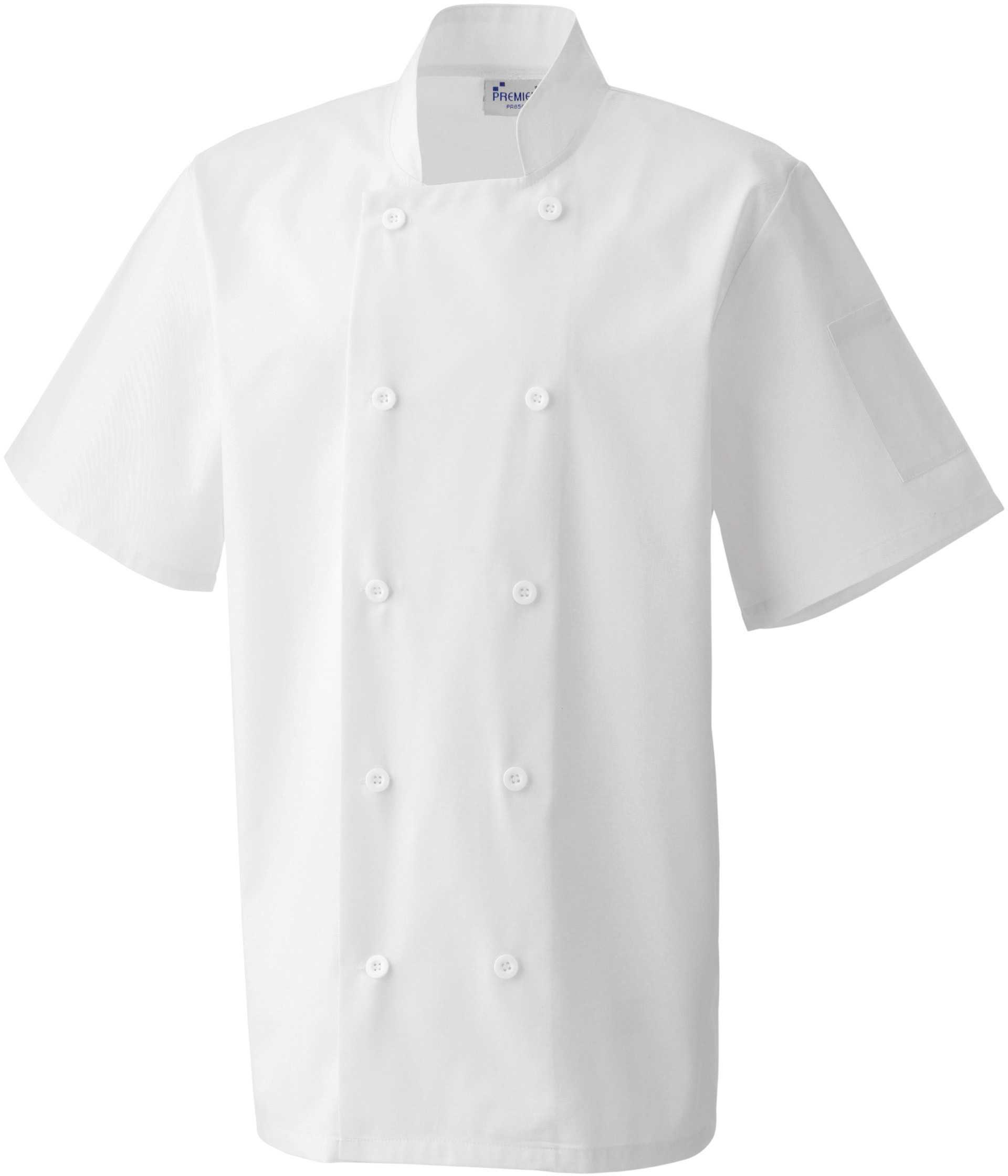 Chaqueta de cocina manga corta White