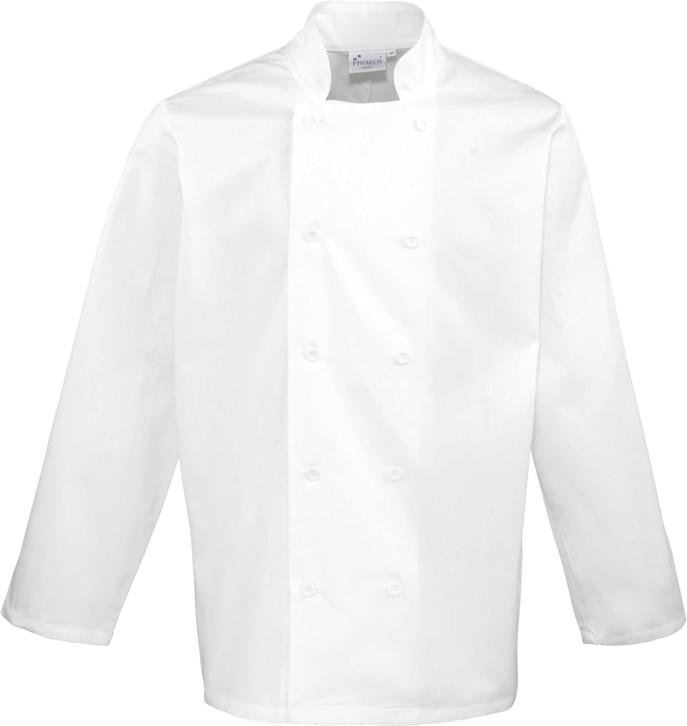Chaqueta de cocina manga larga White