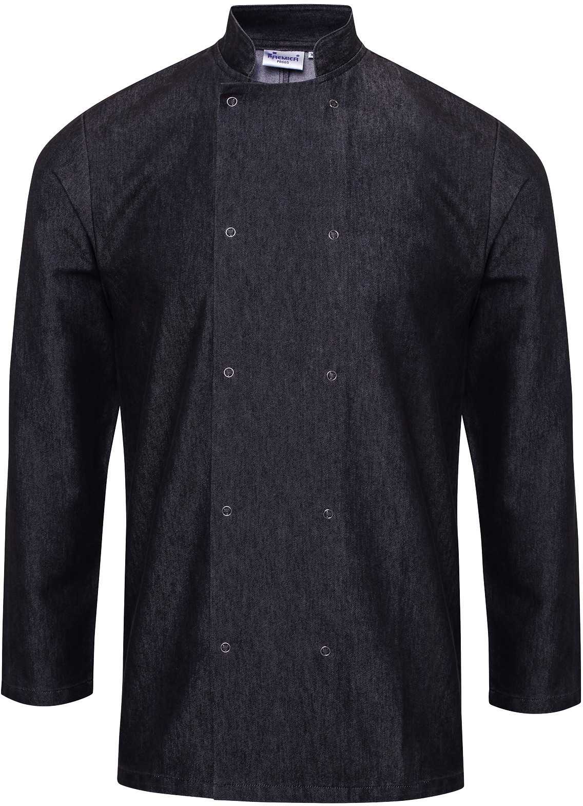 Chaqueta chef de cocina «Denim» Black Denim