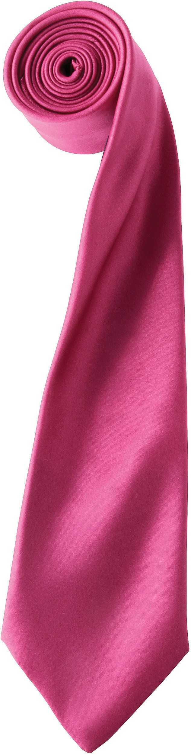 Corbata "Colours" de satén Hot Pink