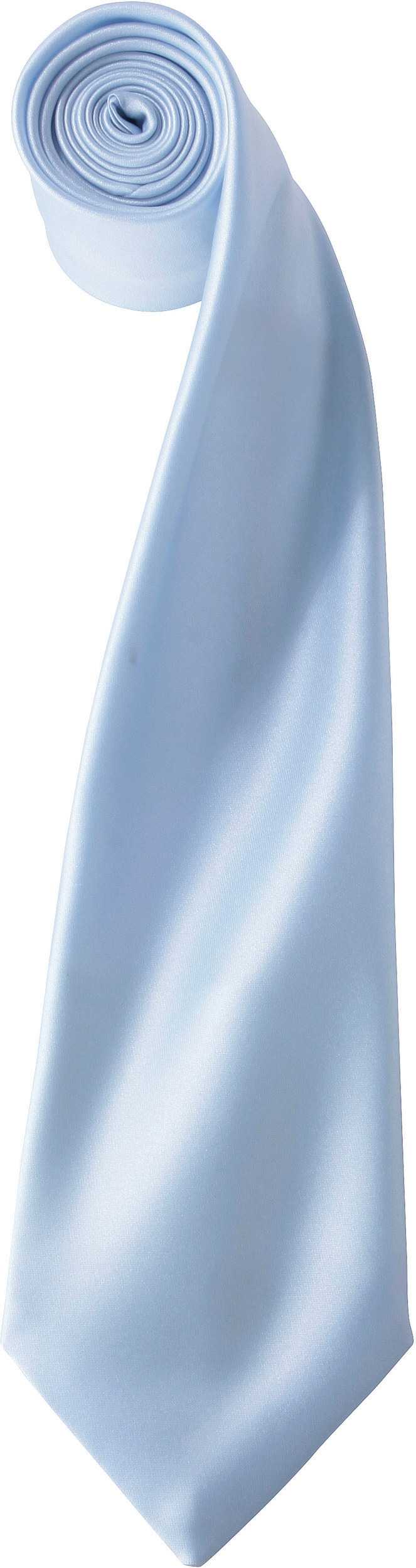 Corbata "Colours" de satén Light Blue