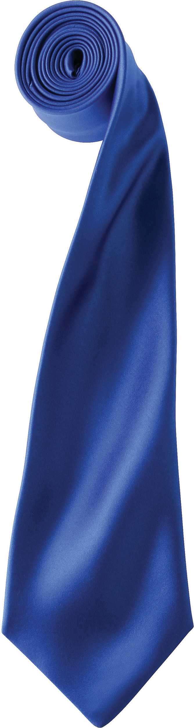 Corbata "Colours" de satén Royal Blue