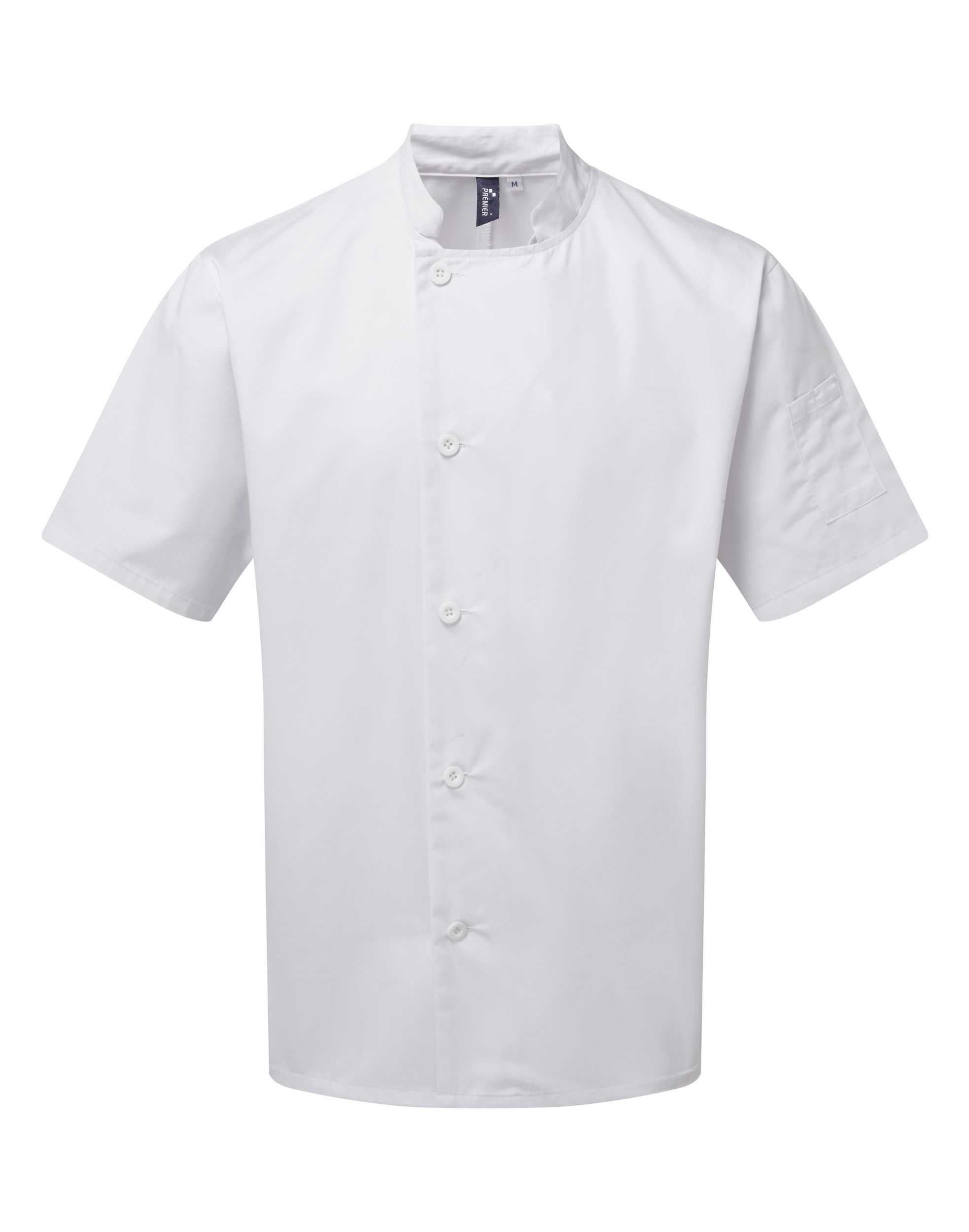 Chaqueta de chef «Essential» de manga corta White