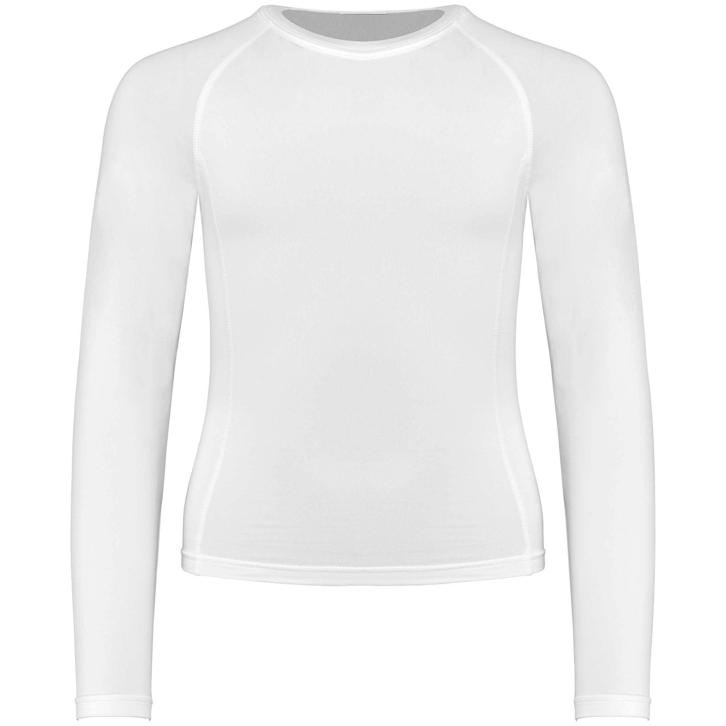 Camiseta segunda piel manga larga niño White