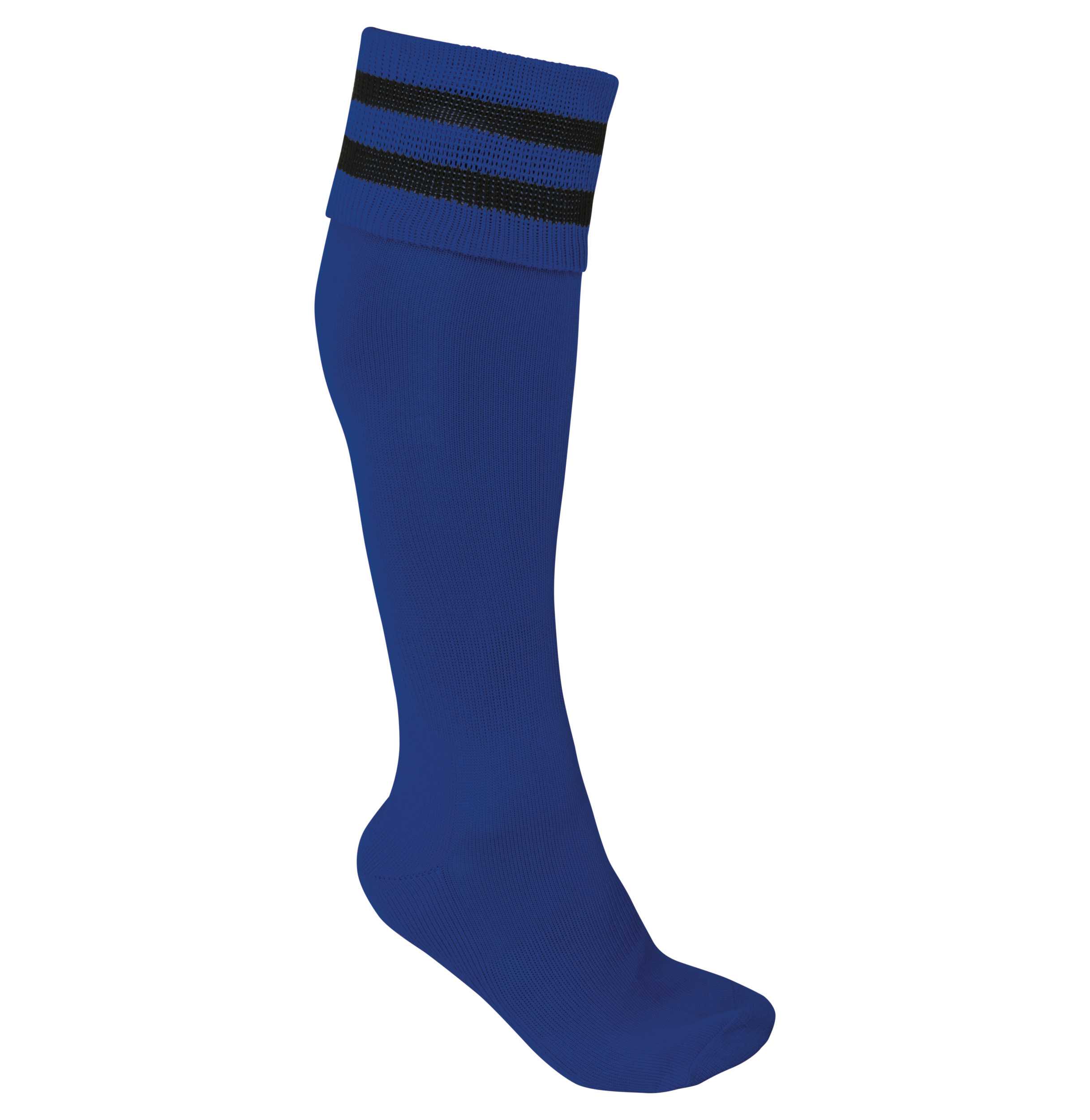 Calcetines deportivos a rayas Dark Royal Blue / Black