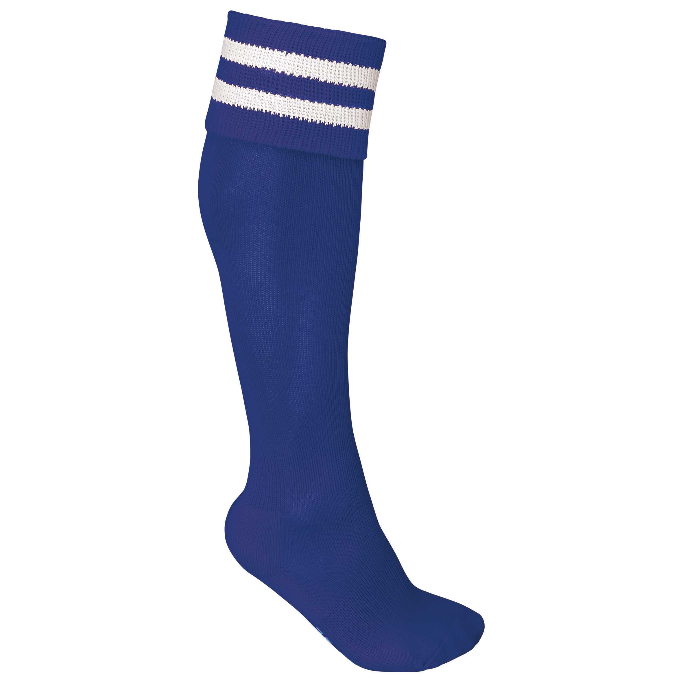 Calcetines deportivos a rayas Dark Royal Blue / White
