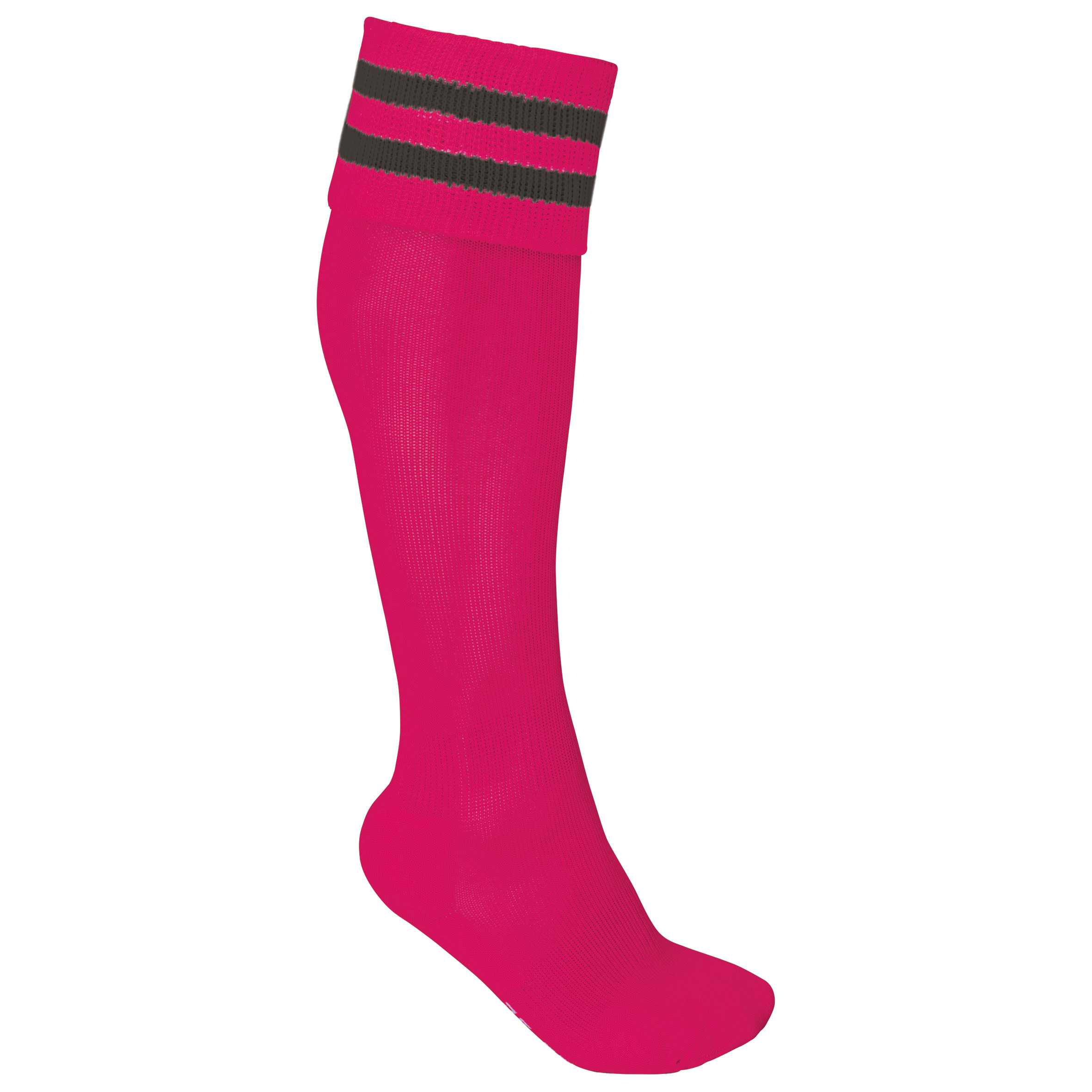 Calcetines deportivos a rayas Sporty Pink / Dark Grey