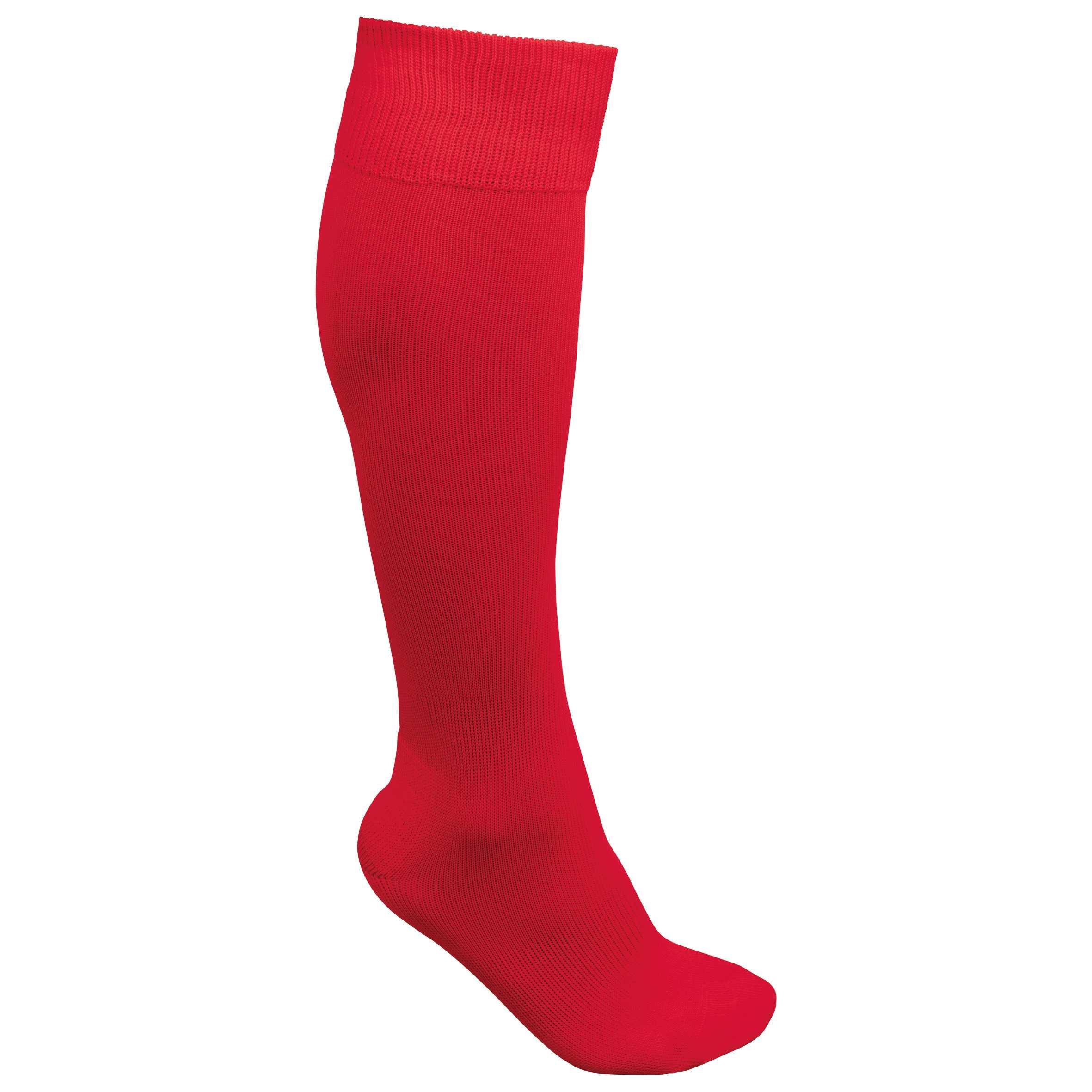Calcetines deportivos lisos Sporty Red