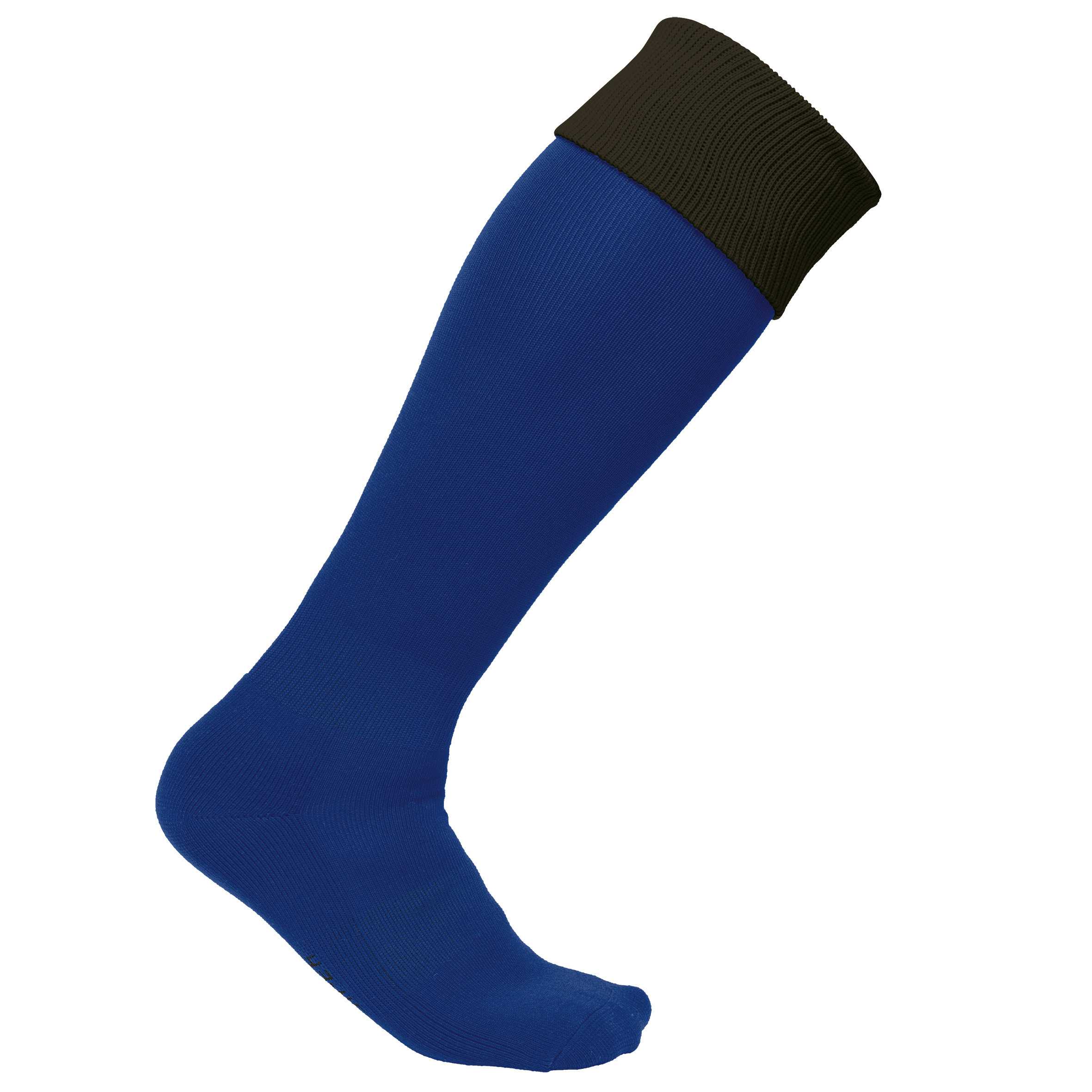 Calcetines deportivos bicolor Dark Royal Blue / Black