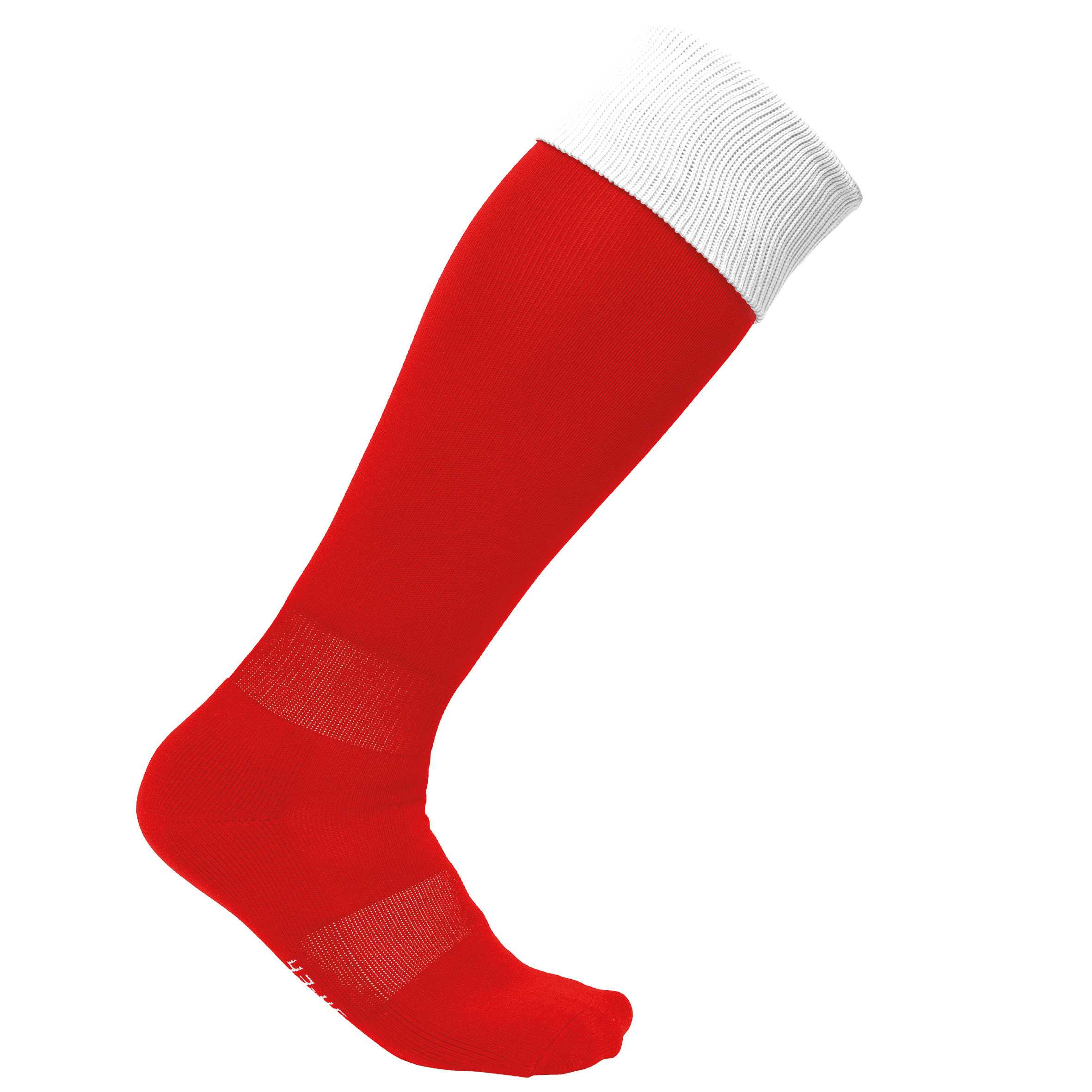 Calcetines deportivos bicolor Sporty Red / White