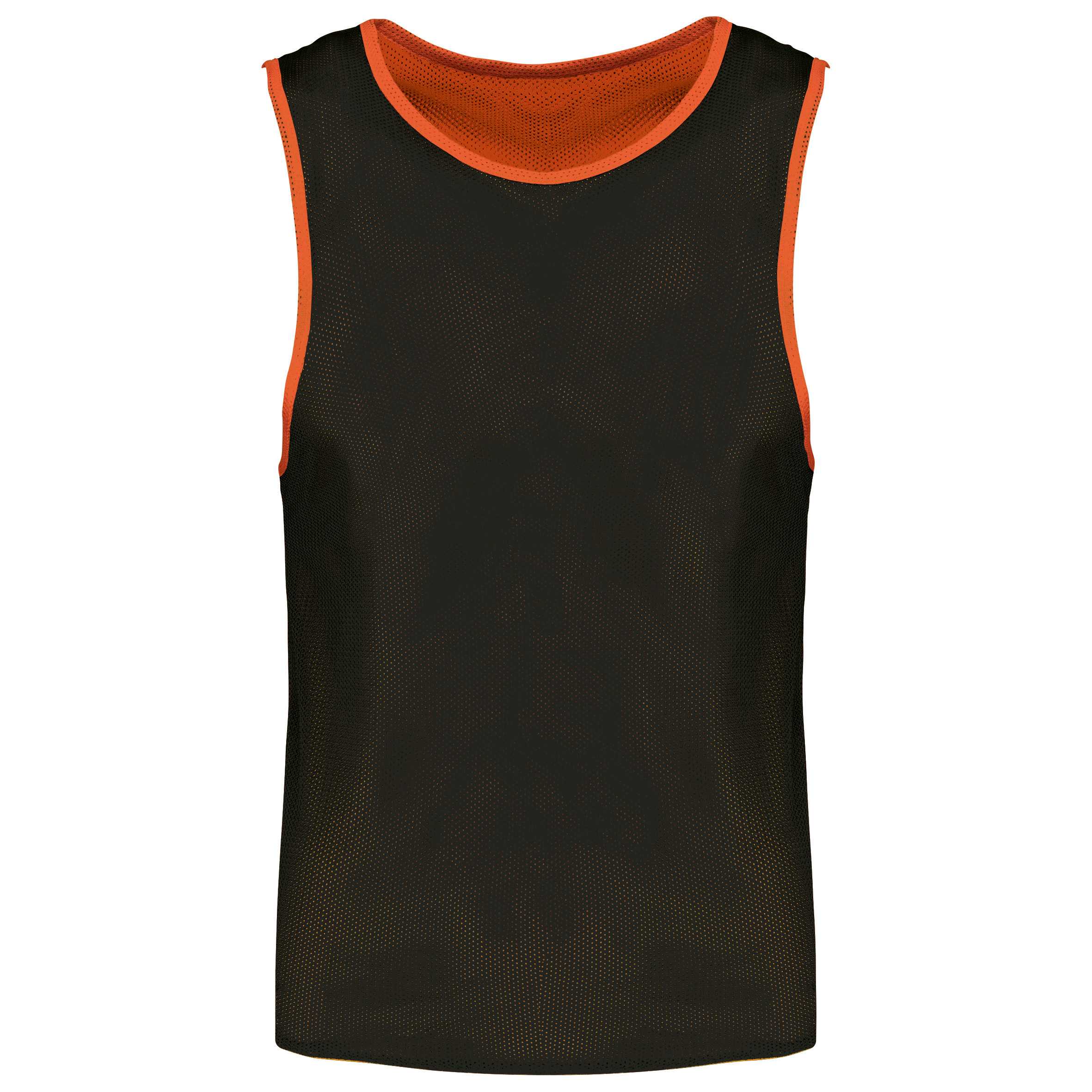 PETO REVERSIBLE Multi-deportes Senior/Júnior Spicy Orange / Black