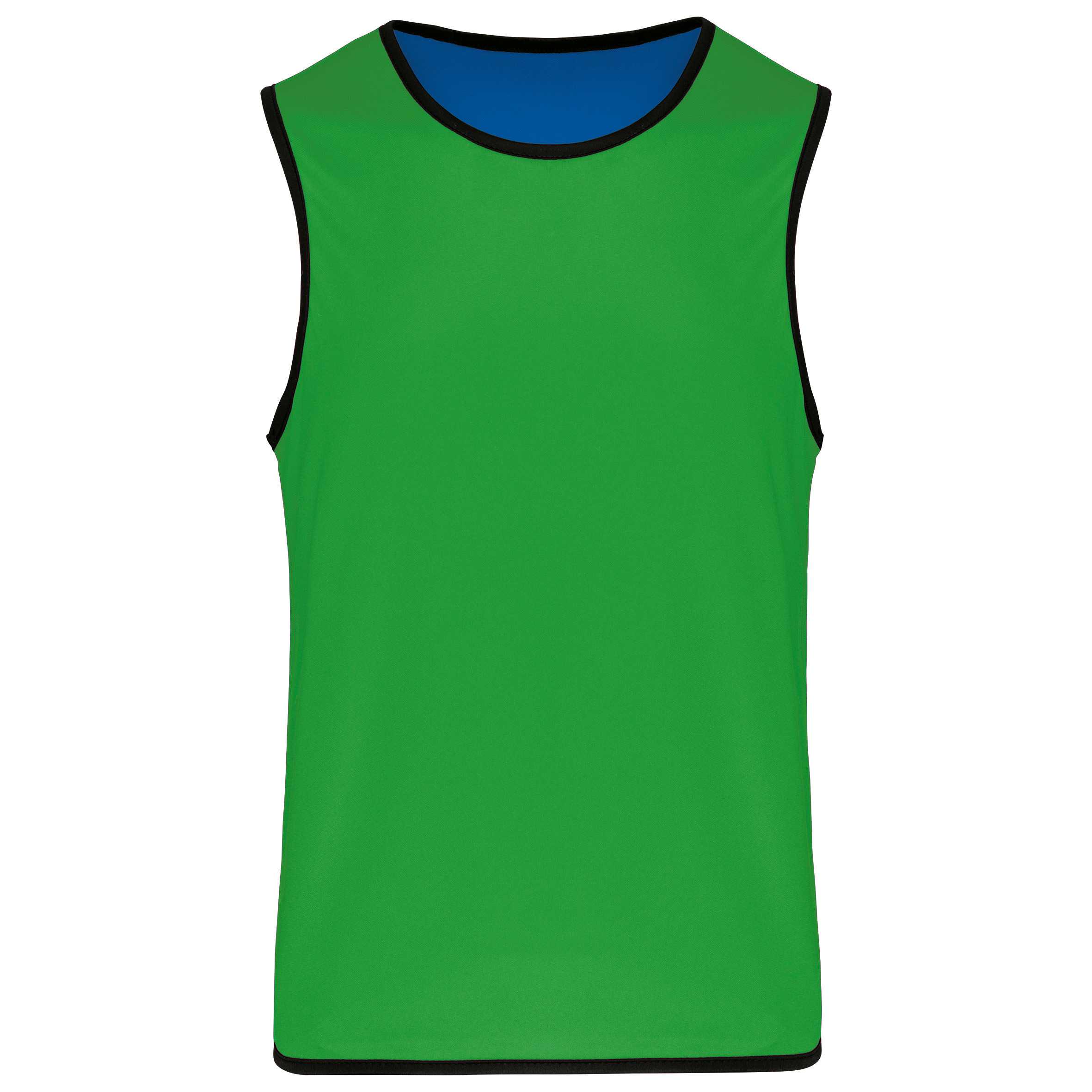 Peto de rugby reversible - Niños Sporty Royal Blue / Green