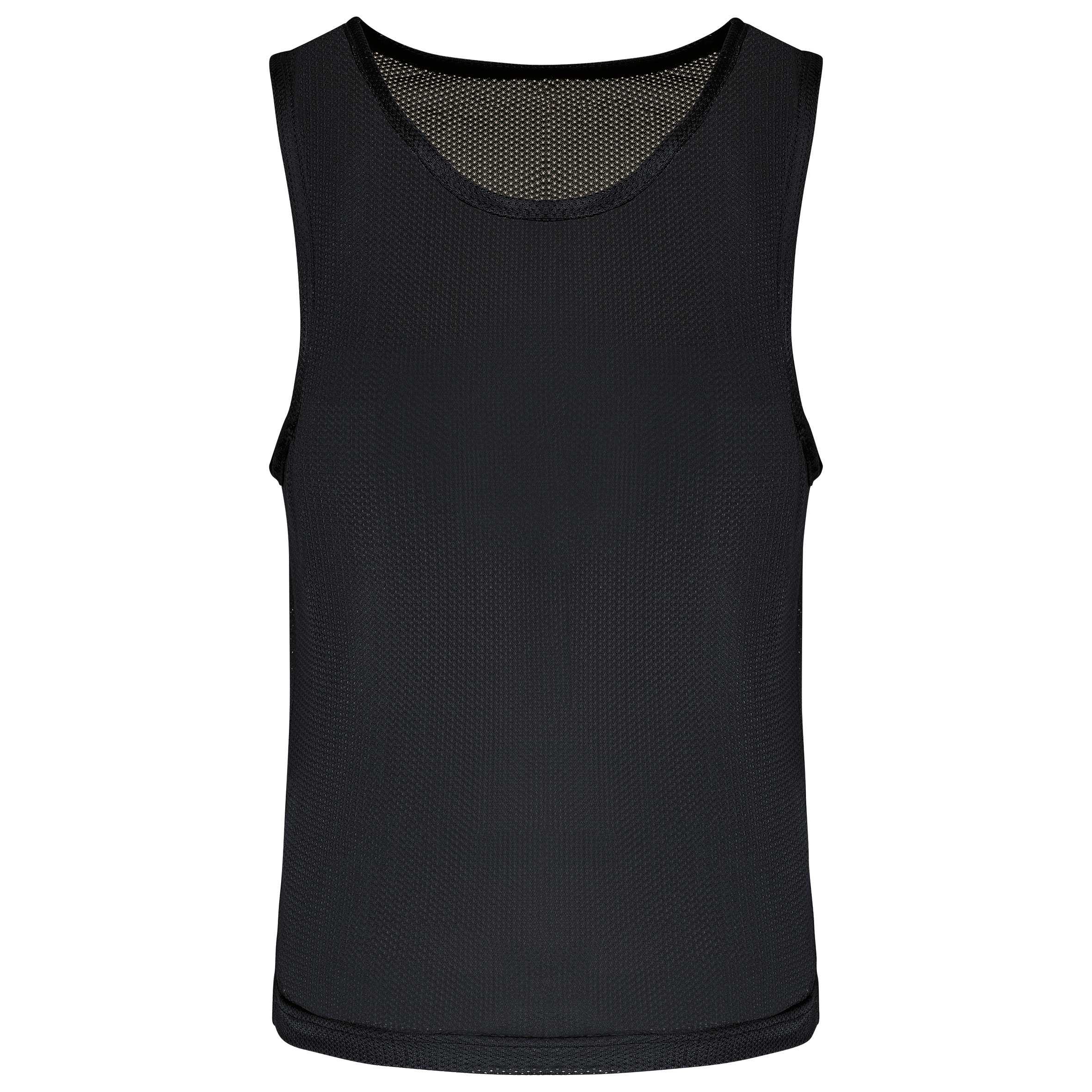 Peto ligero de rejilla multi-deportes para niños Black