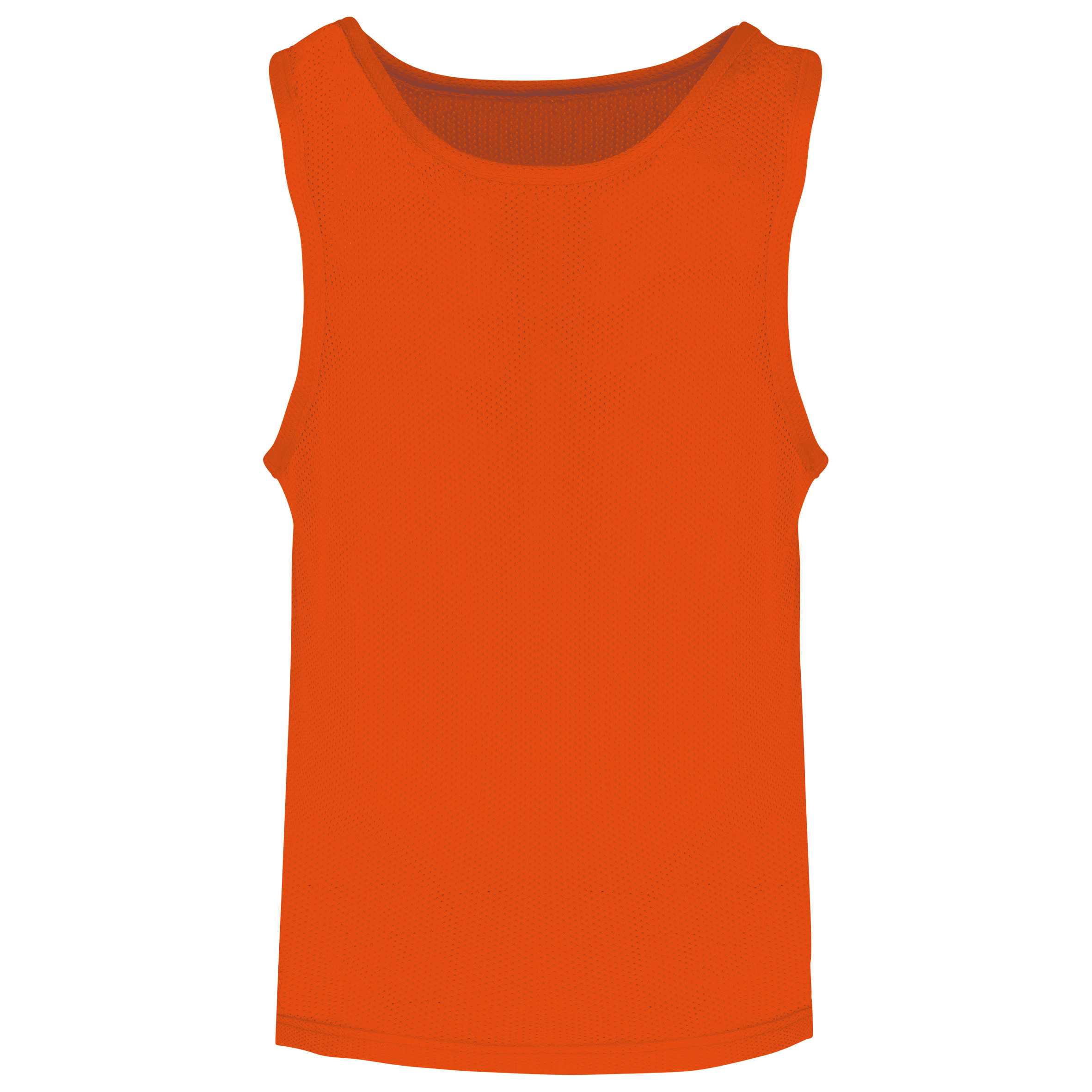Peto ligero de rejilla multi-deportes para niños Spicy Orange