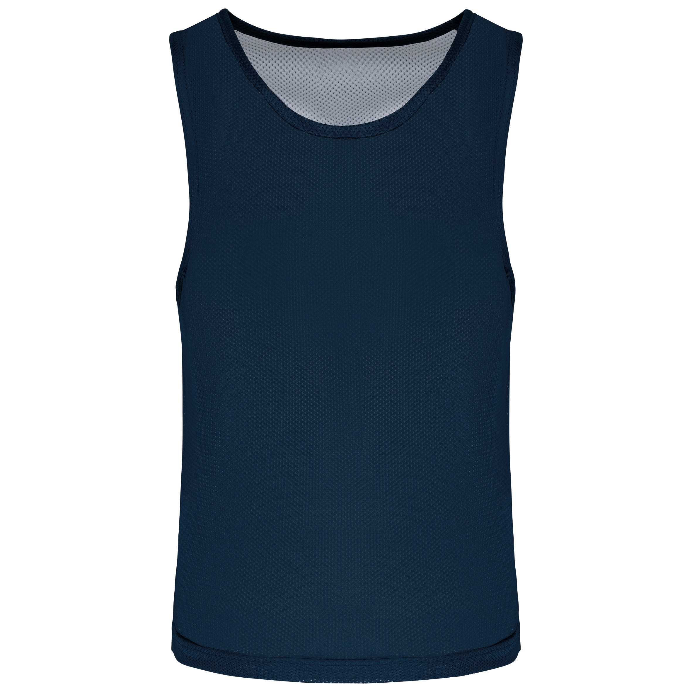 Peto reversible multi-deportes para niños Sporty Navy / White