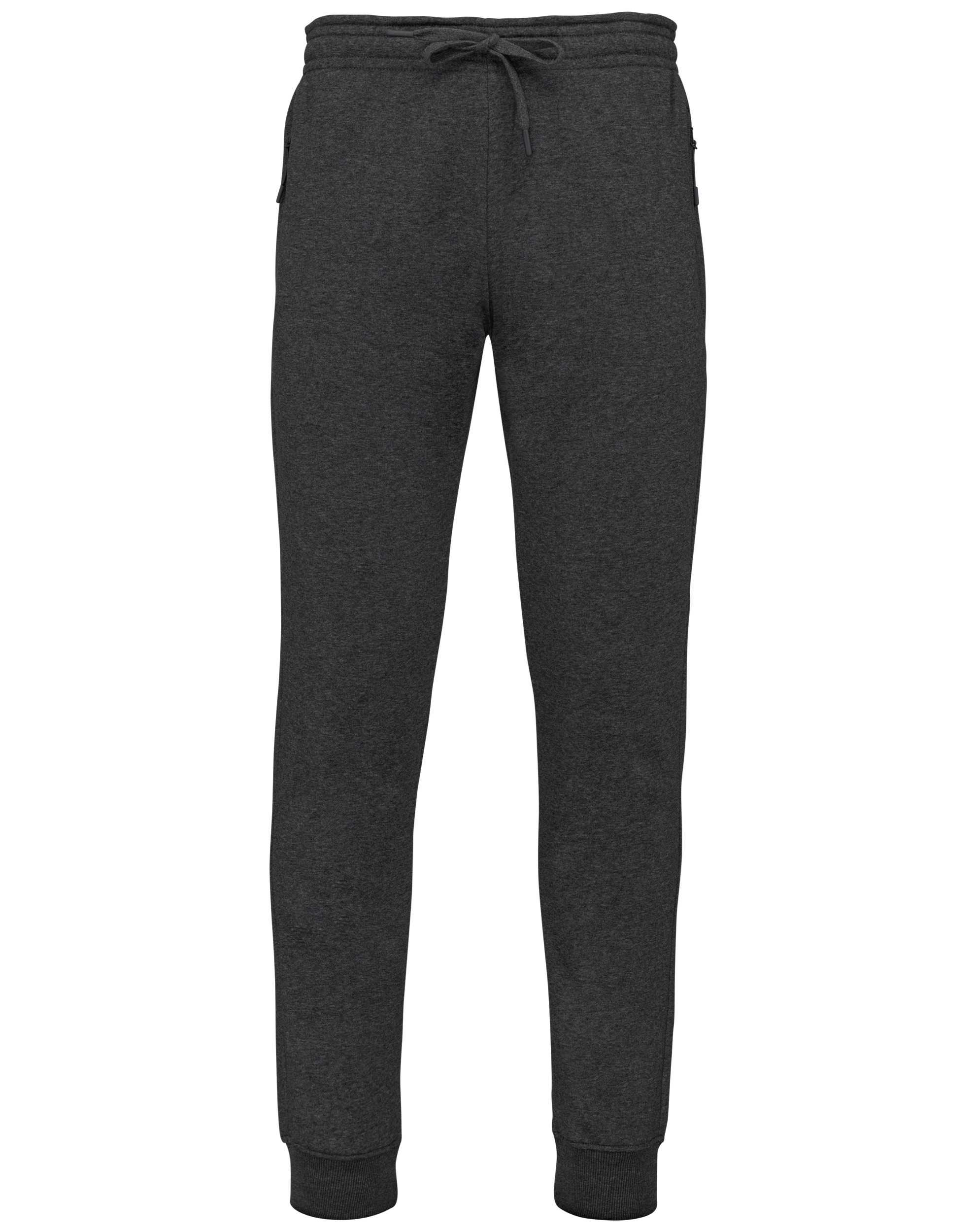 Pantalón chándal de jogging multideporte con bolsillos adulto Dark Grey Heather