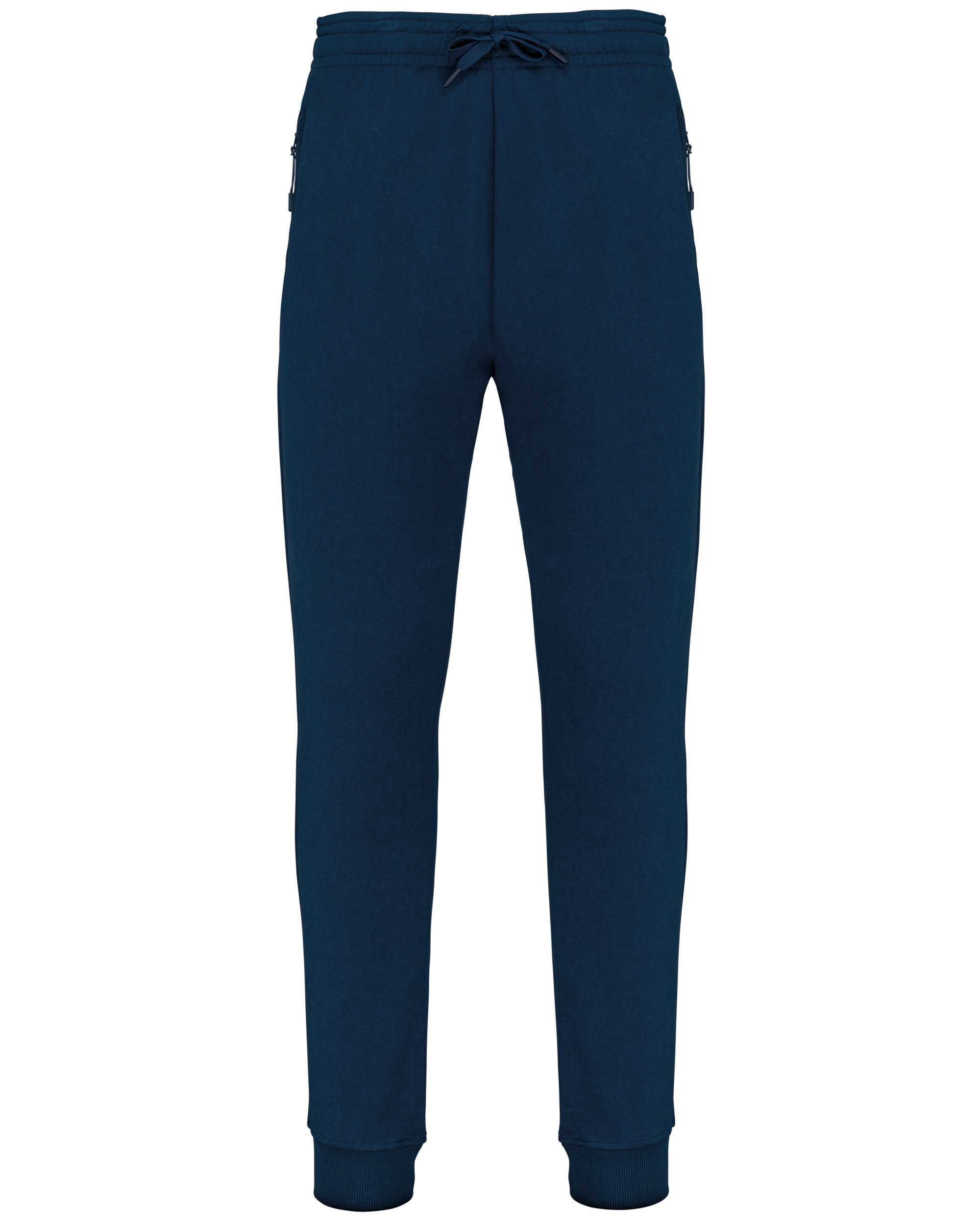 Pantalón chándal de jogging multideporte con bolsillos adulto Sporty Navy