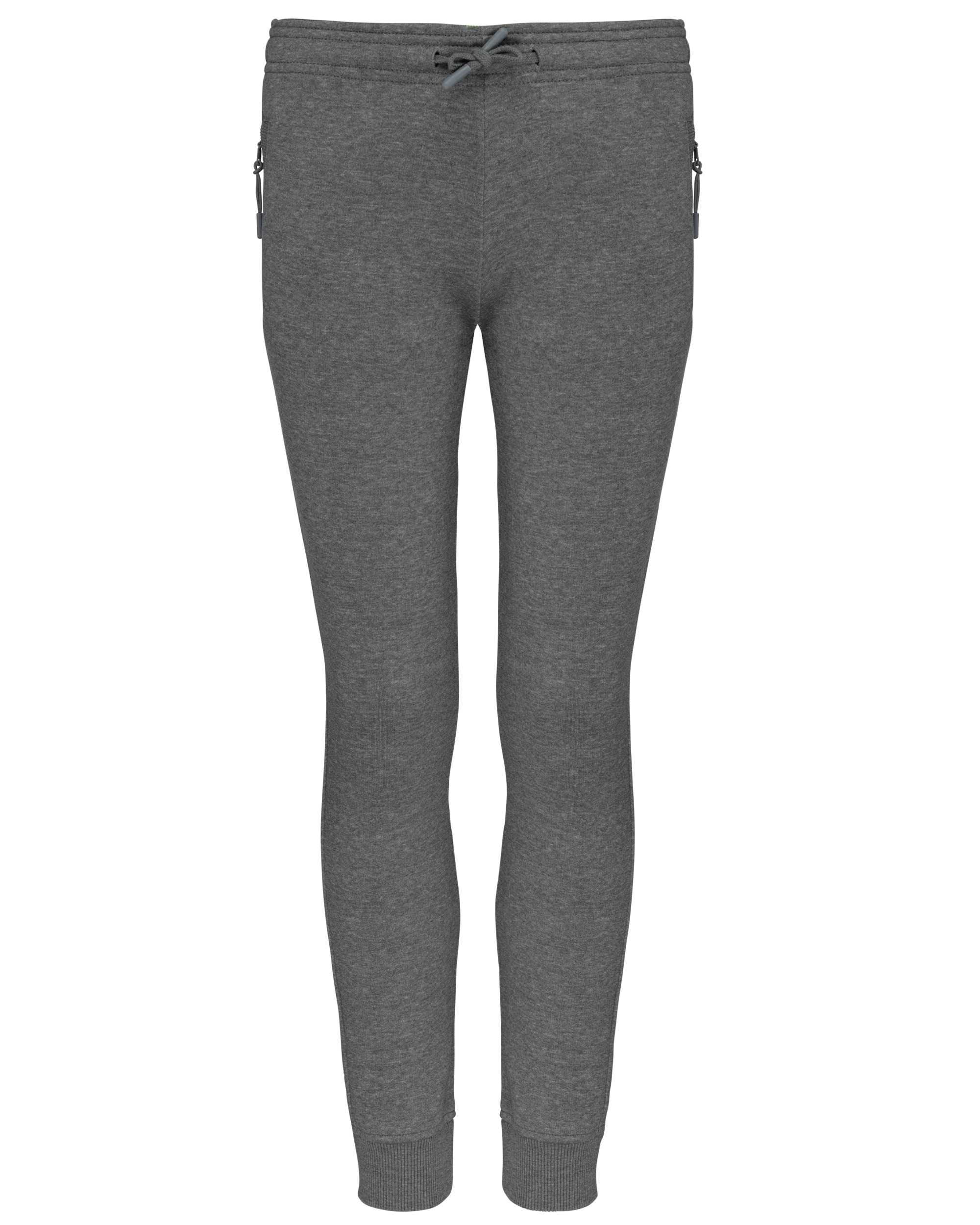 Pantalón chandal de jogging con bolsillos multideporte para niños Dark Grey Heather