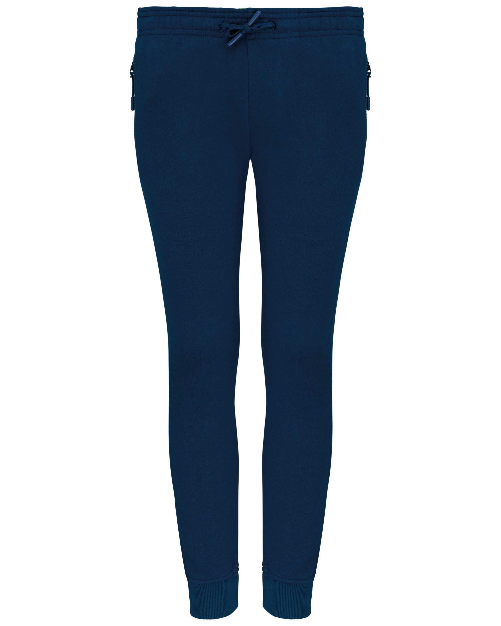 Pantalón chandal de jogging con bolsillos multideporte para niños Sporty Navy