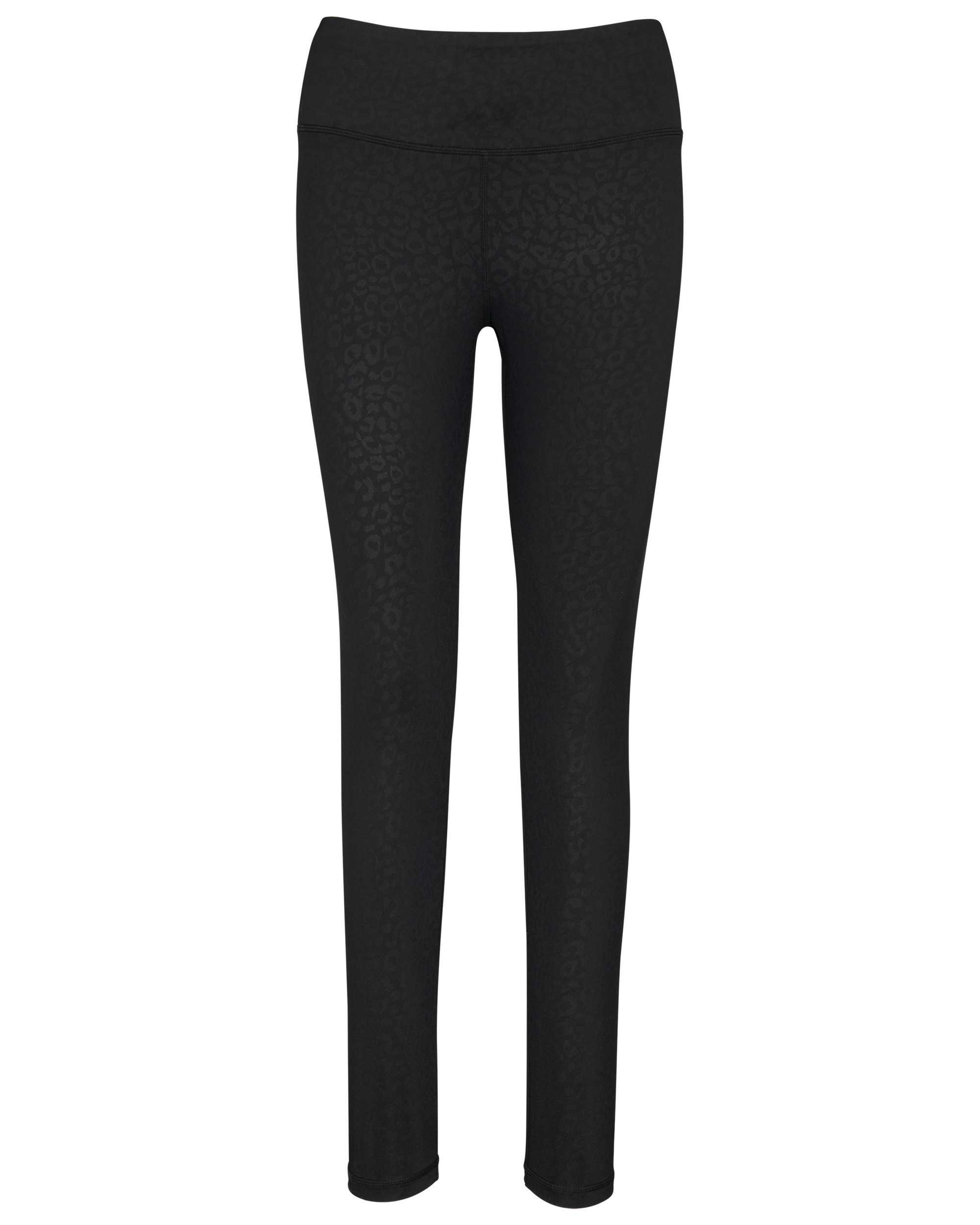 Leggings ecorresponsables mujer Black Leopard