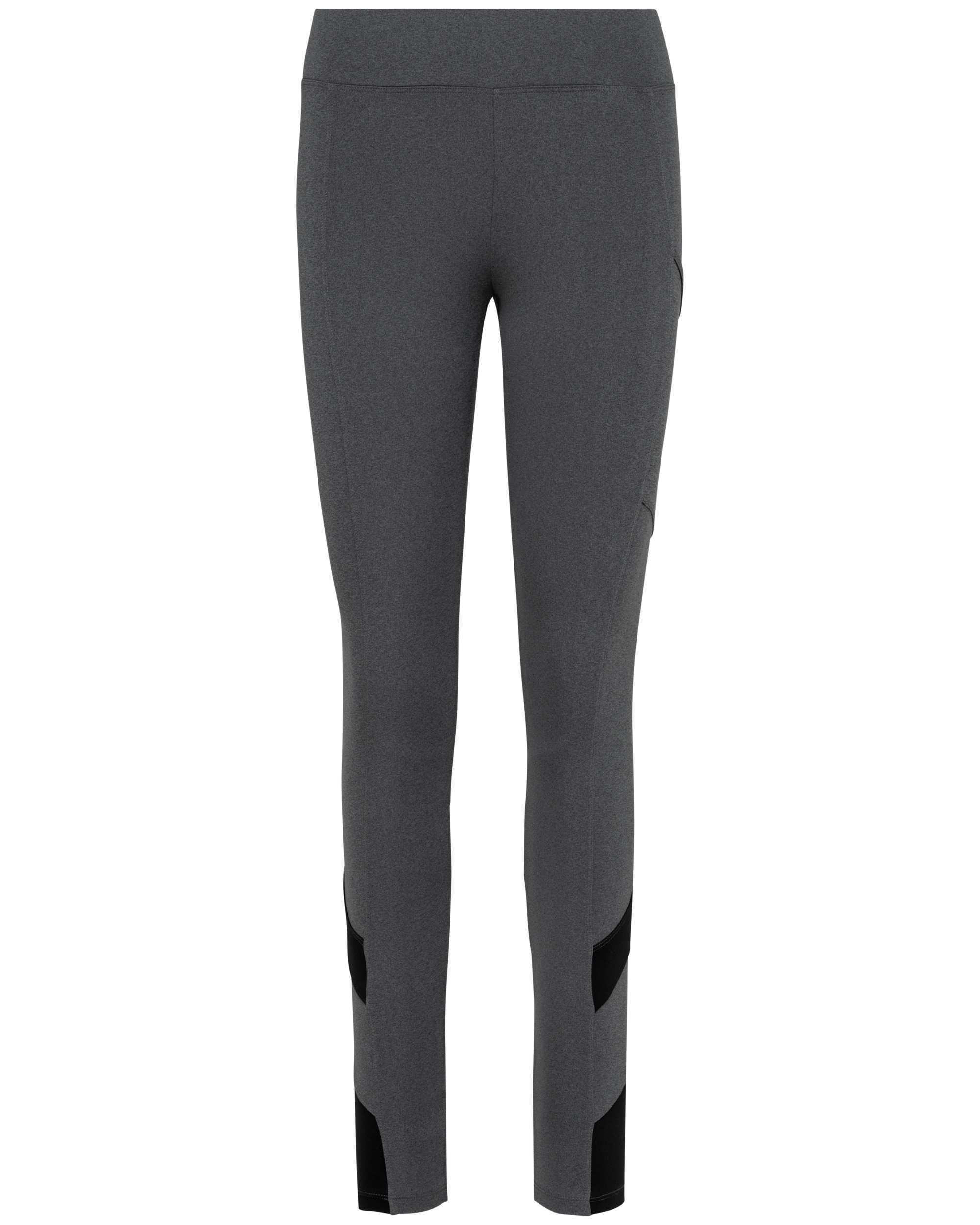 Leggings bicolor mujer Dark Grey Heather / Black