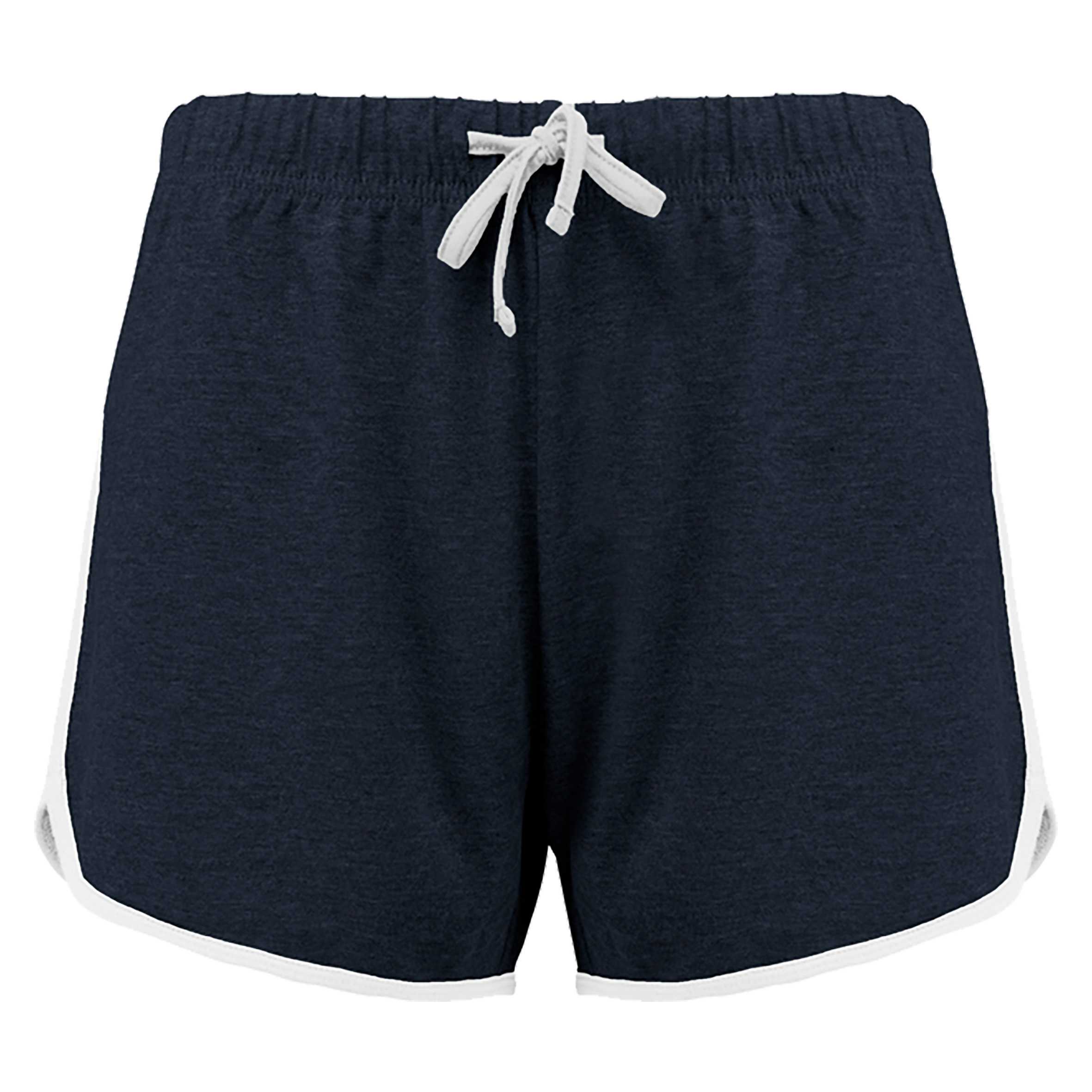 Shorts de deporte mujer Navy / White