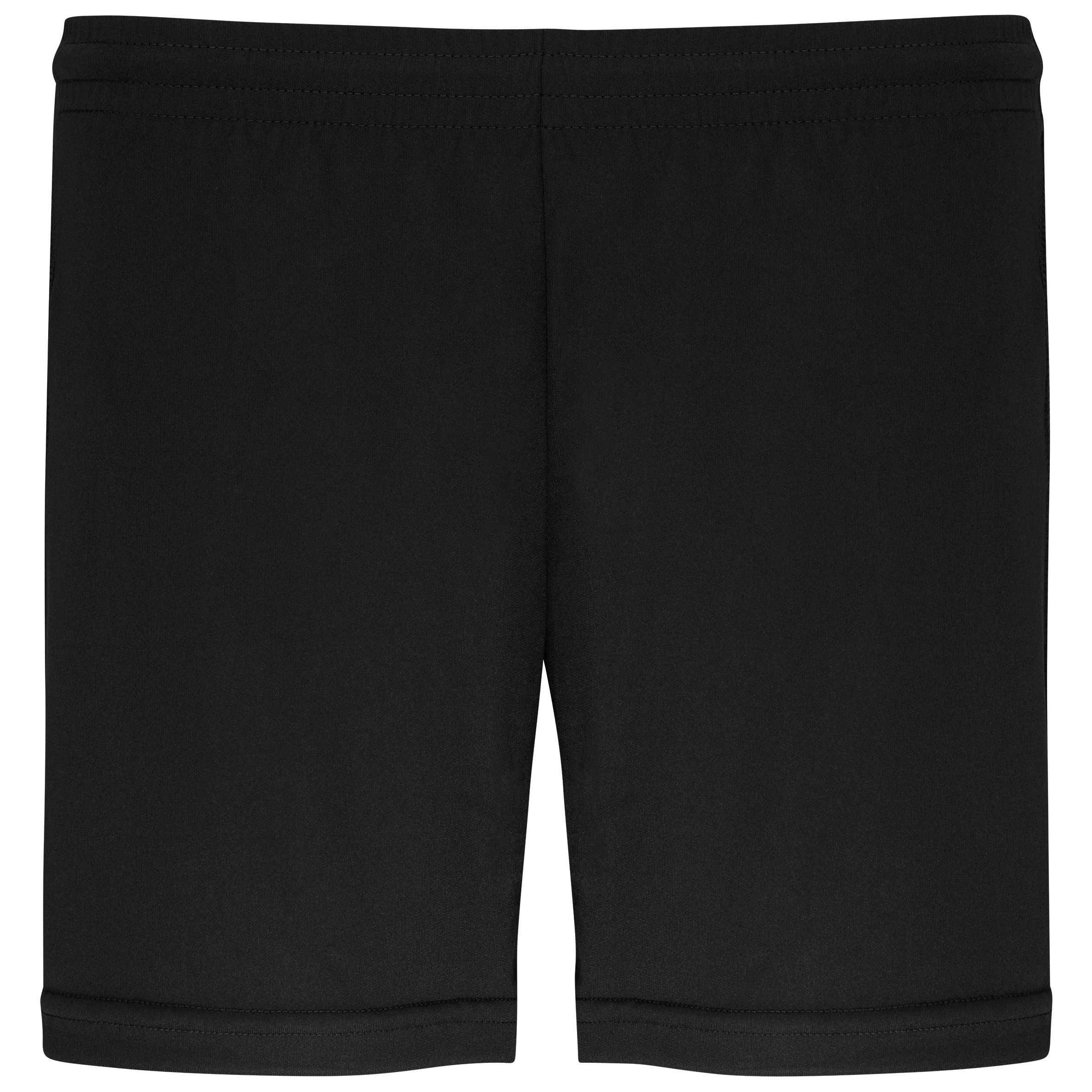 Short deportivo para mujer Black