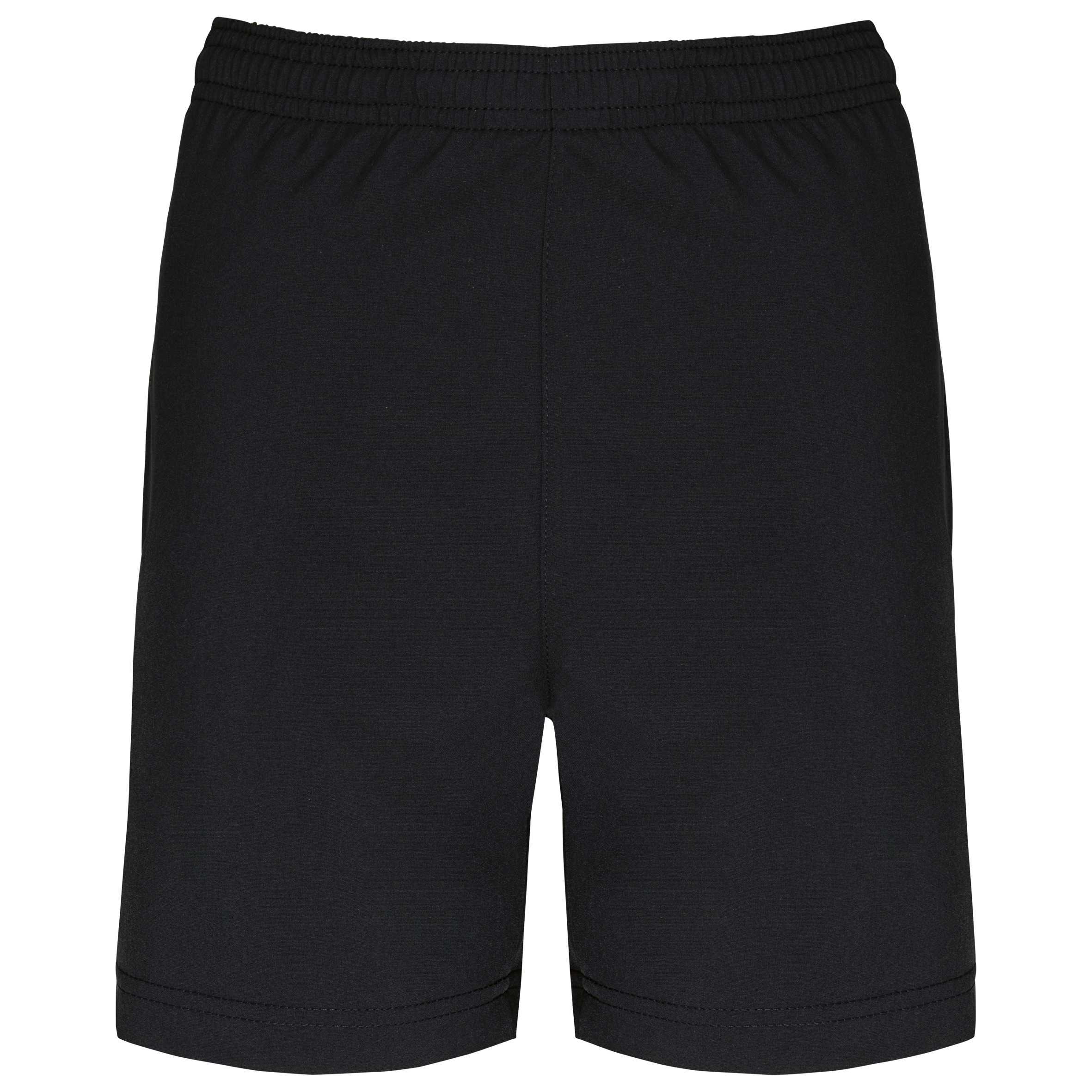Short performance niño Black