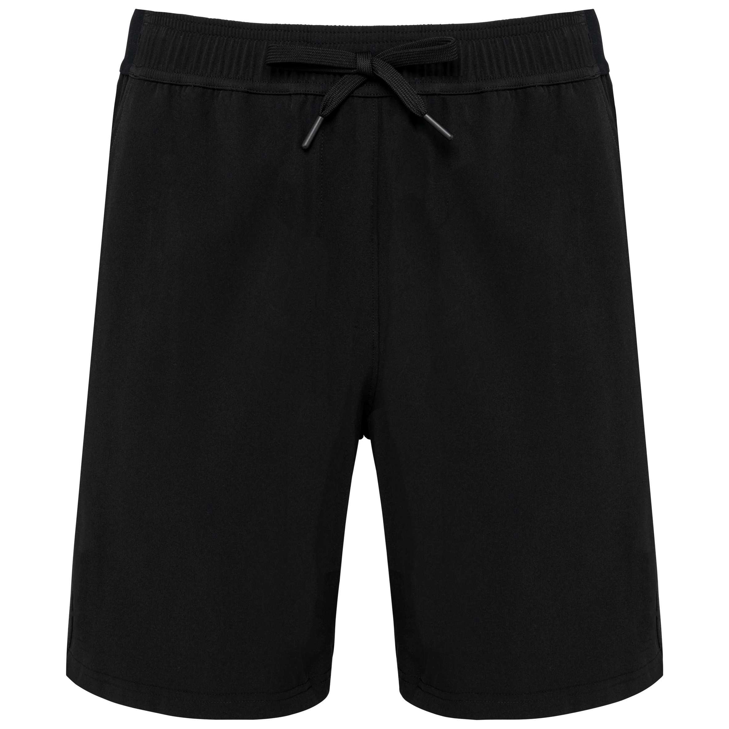 Short bicolor hombre Black