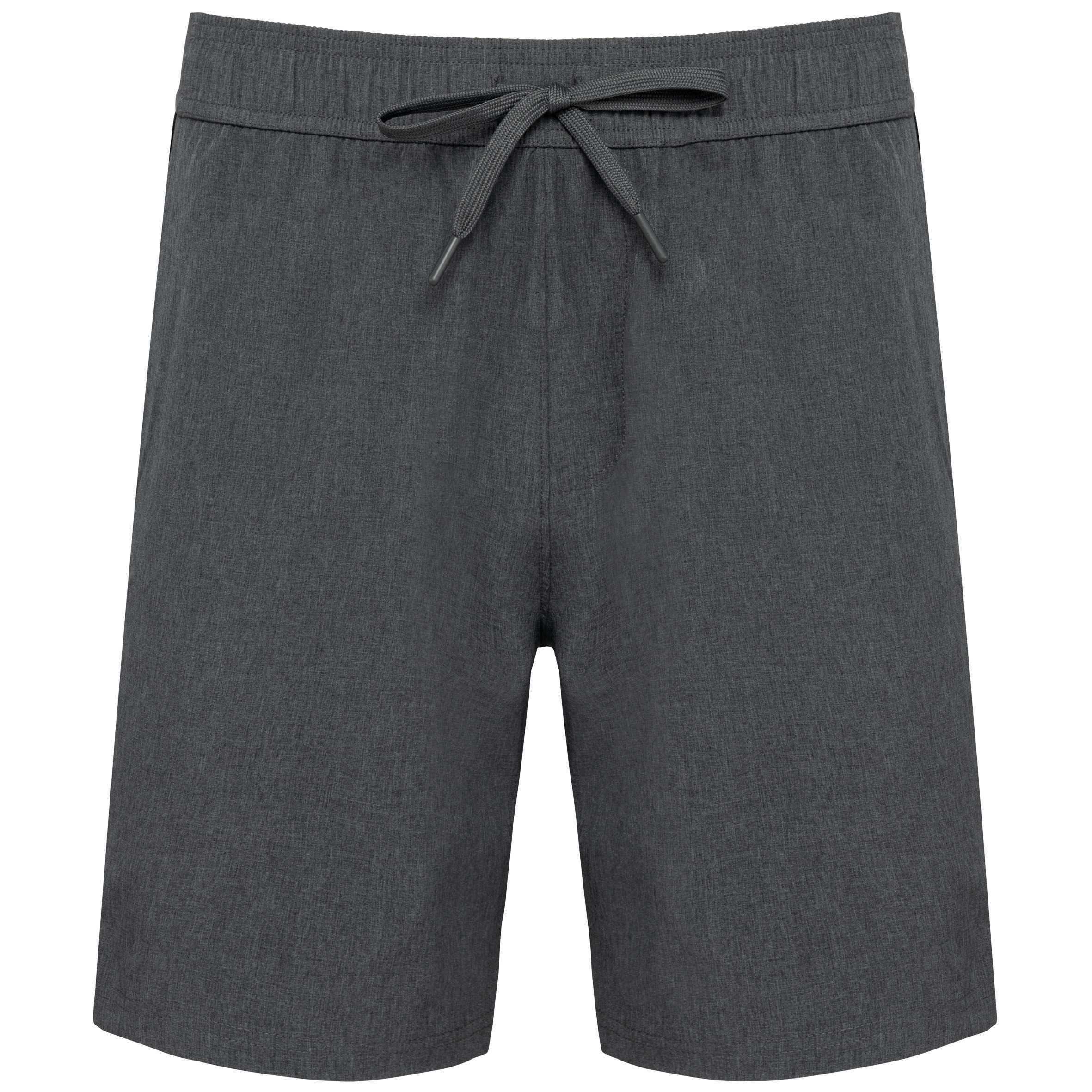 Short bicolor hombre Marl Dark Grey / Black