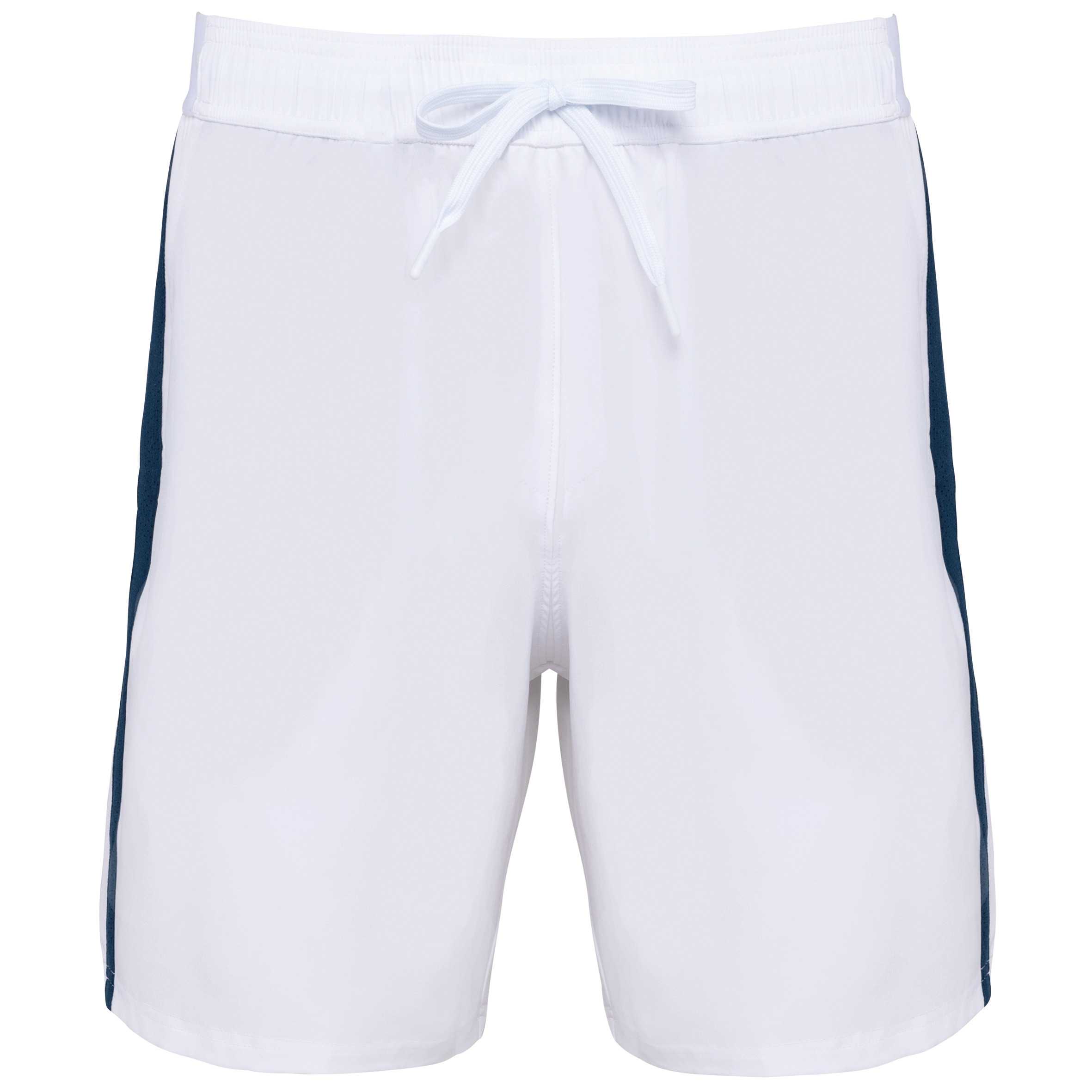 Short bicolor hombre White / Sporty Navy