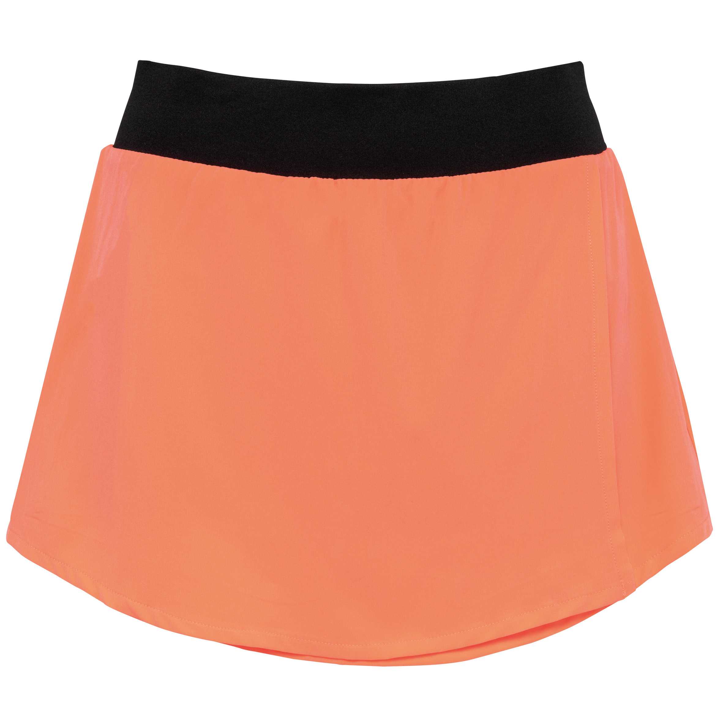 Falda con short integrado Coral / Black