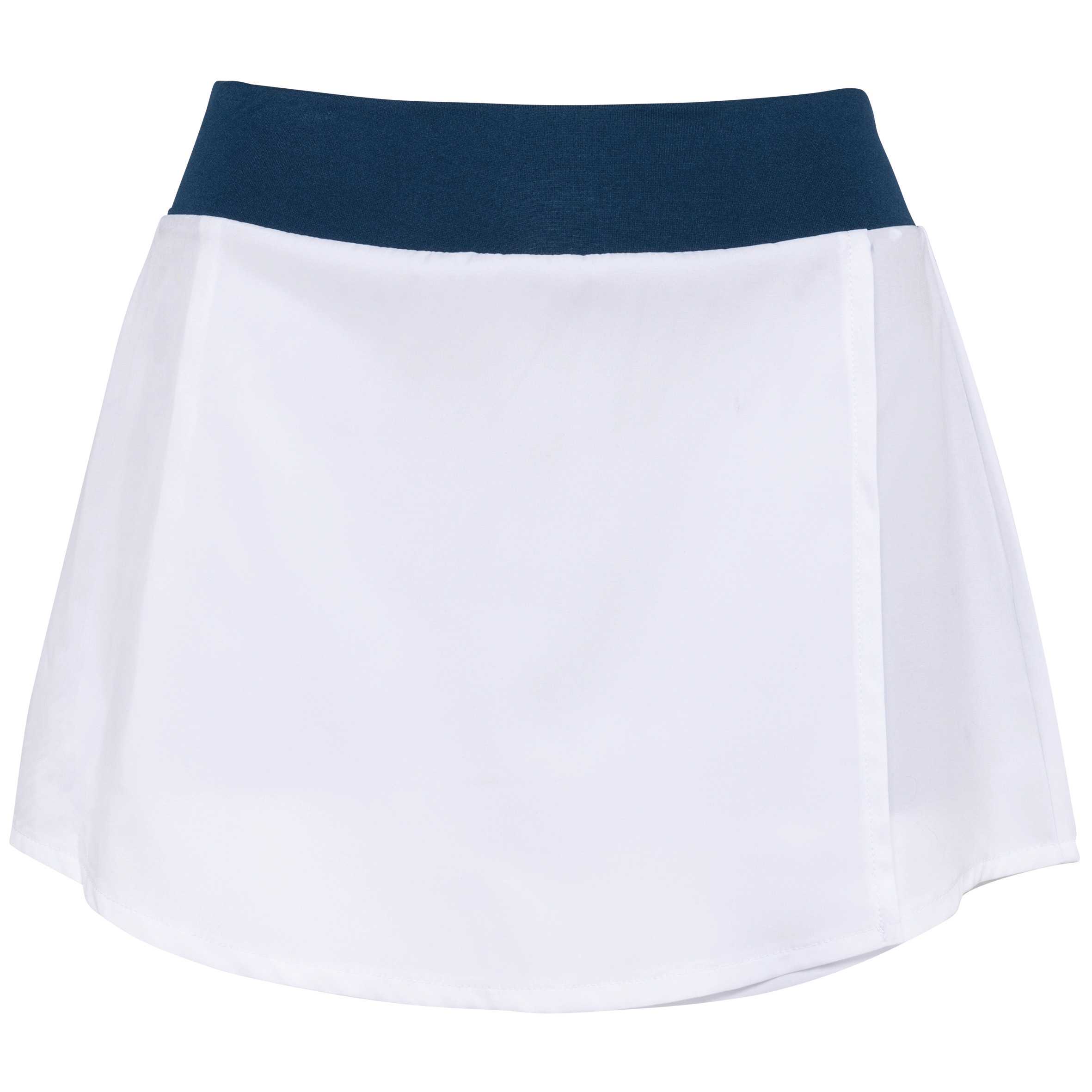 Falda con short integrado White / Sporty Navy