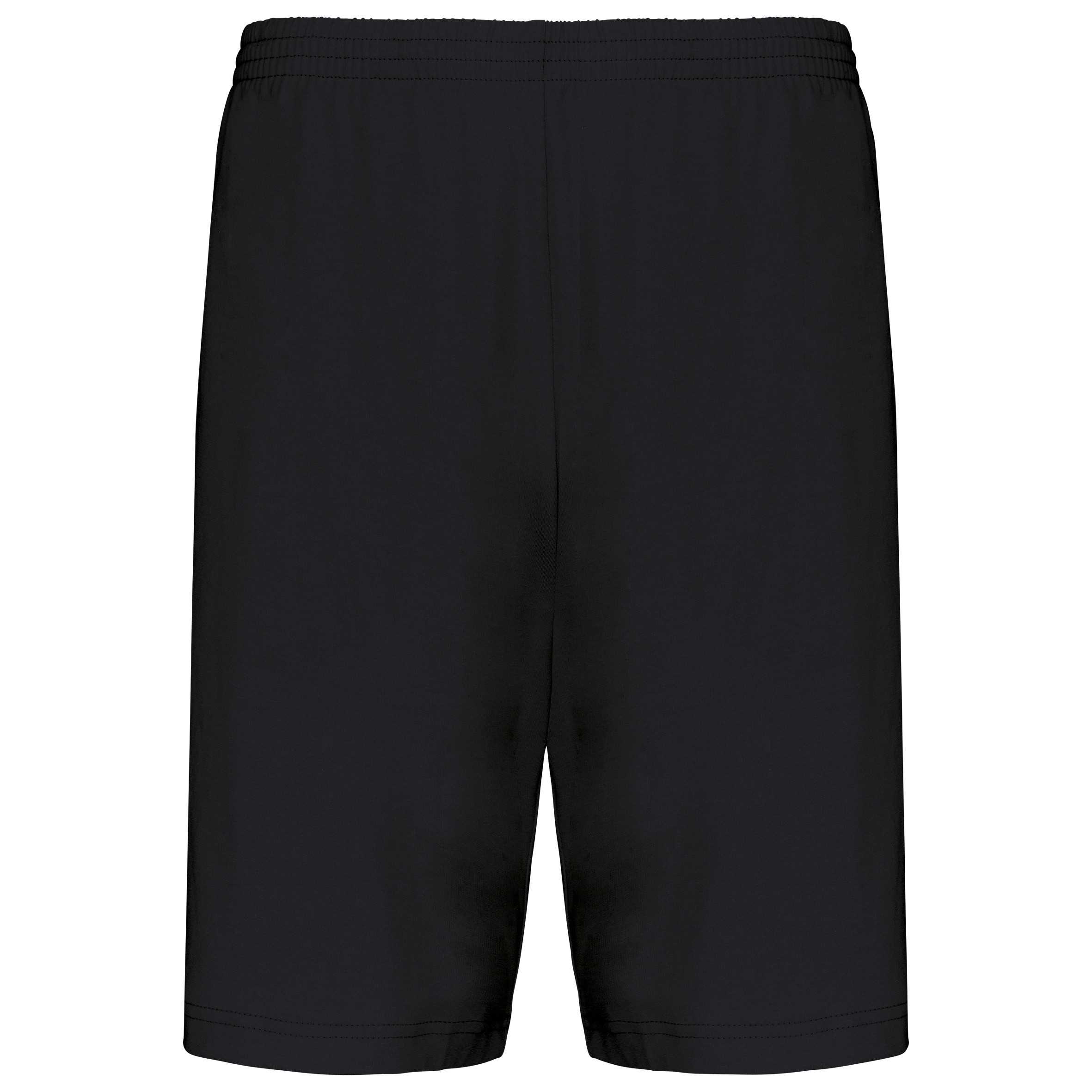 Shorts jersey deportivo hombre Black