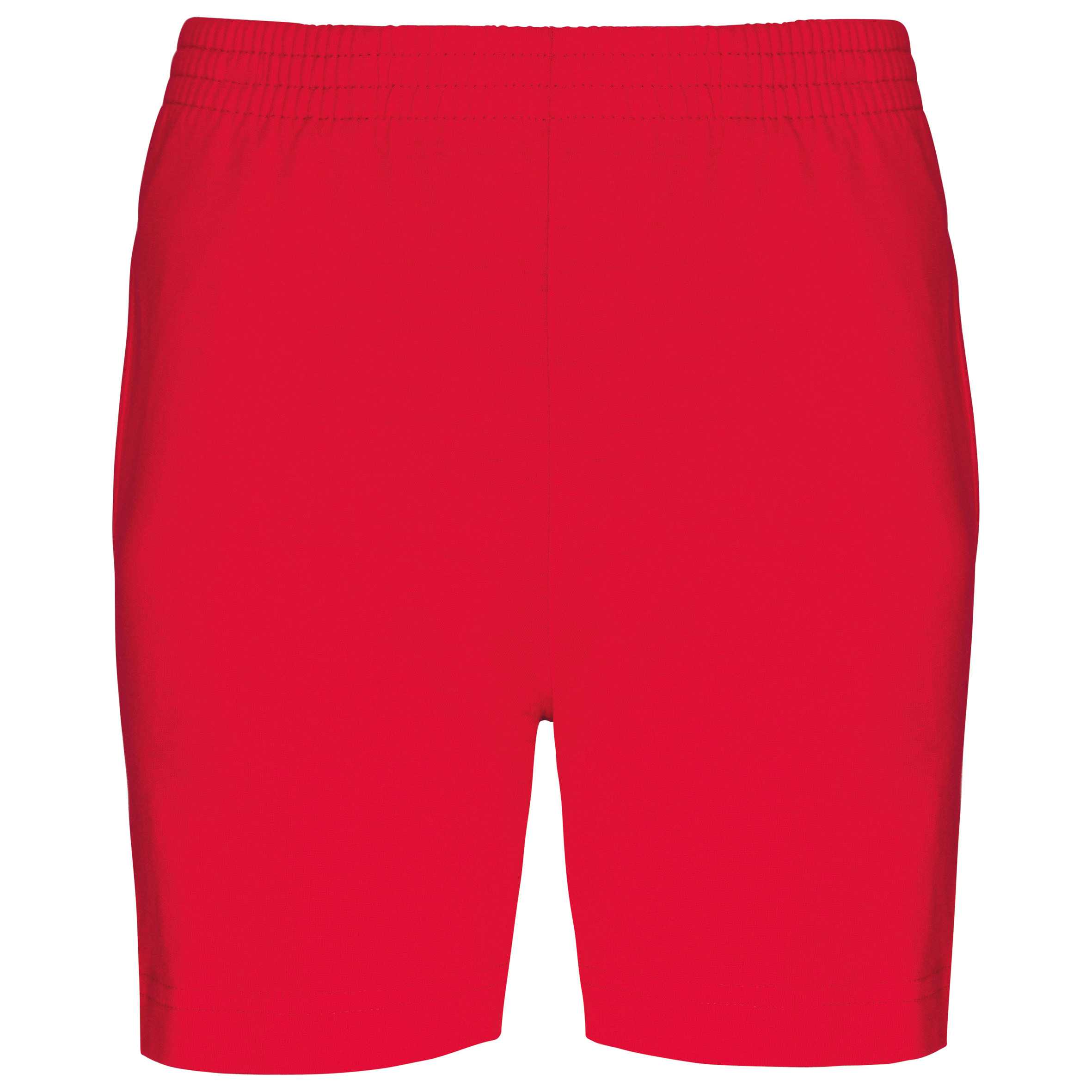 Shorts jersey deportivo niños Red