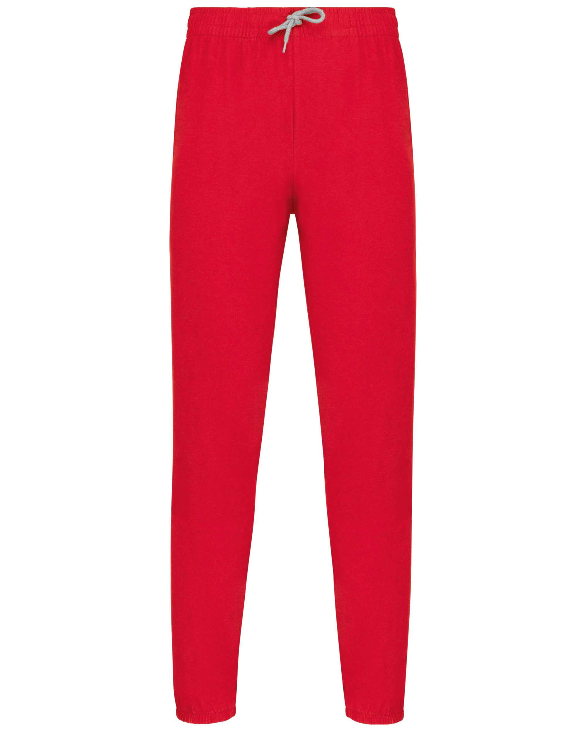 Pantalón de chándal  ligero de algodón unisex Red