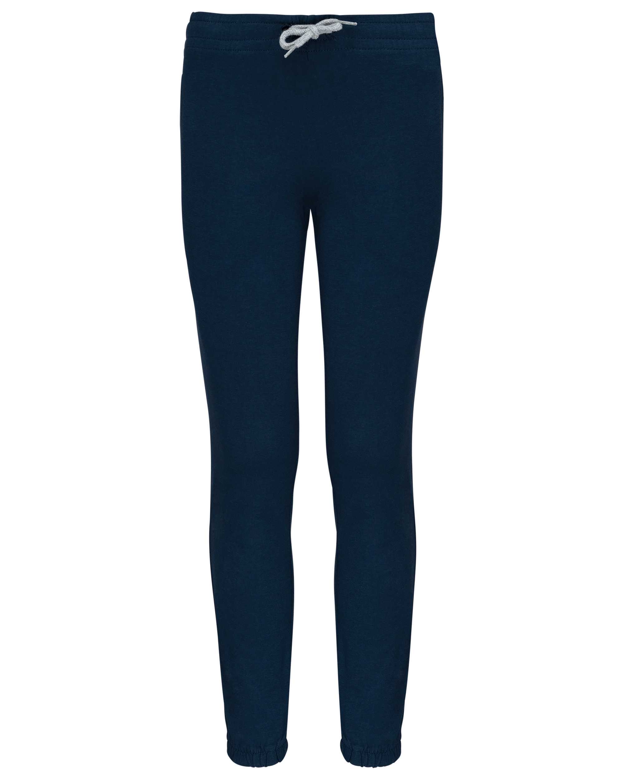 Pantalón de chándal ligero de algodón niño Navy
