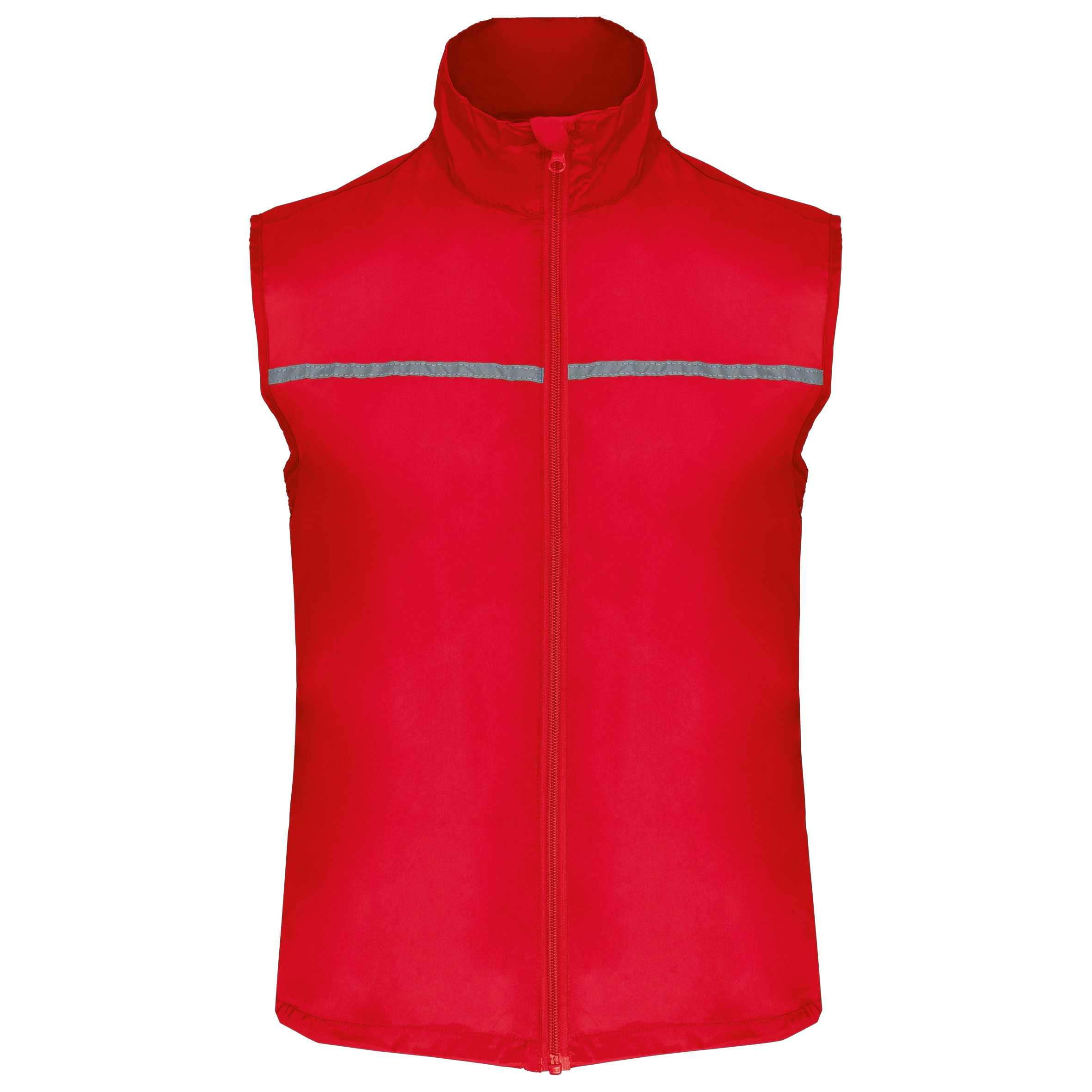 Runner - chaleco deportivo con espalda de rejilla unisex Red
